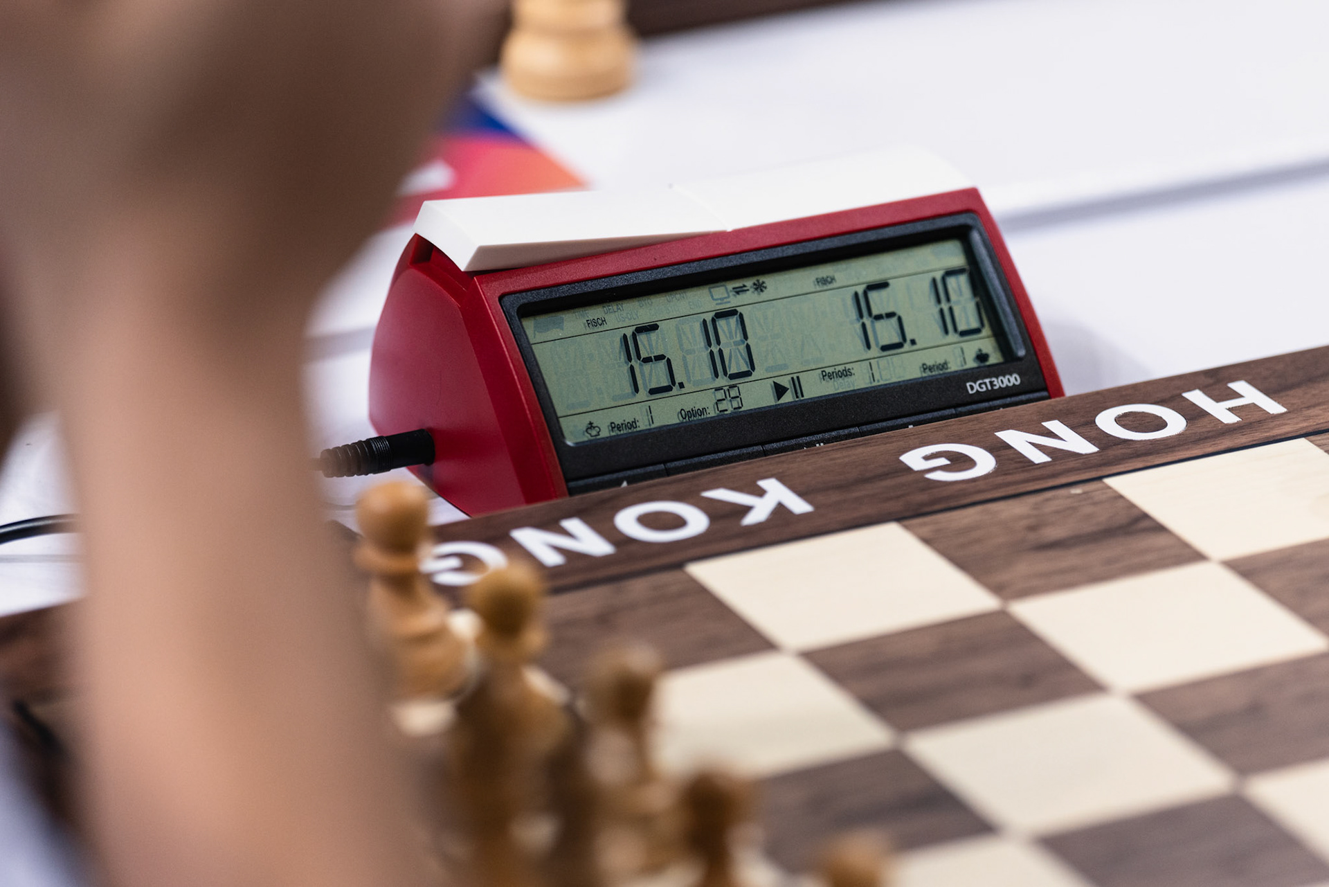 HONG KONG, China - JUNE 19: a detail view during the FIDE World Team Rapid and Blitz Chess Championships 2026 at Queen Elizabeth Stadium on June 19, 2026 in Hong Kong, China, (Photo by Jack Ng/Alamy Live News)