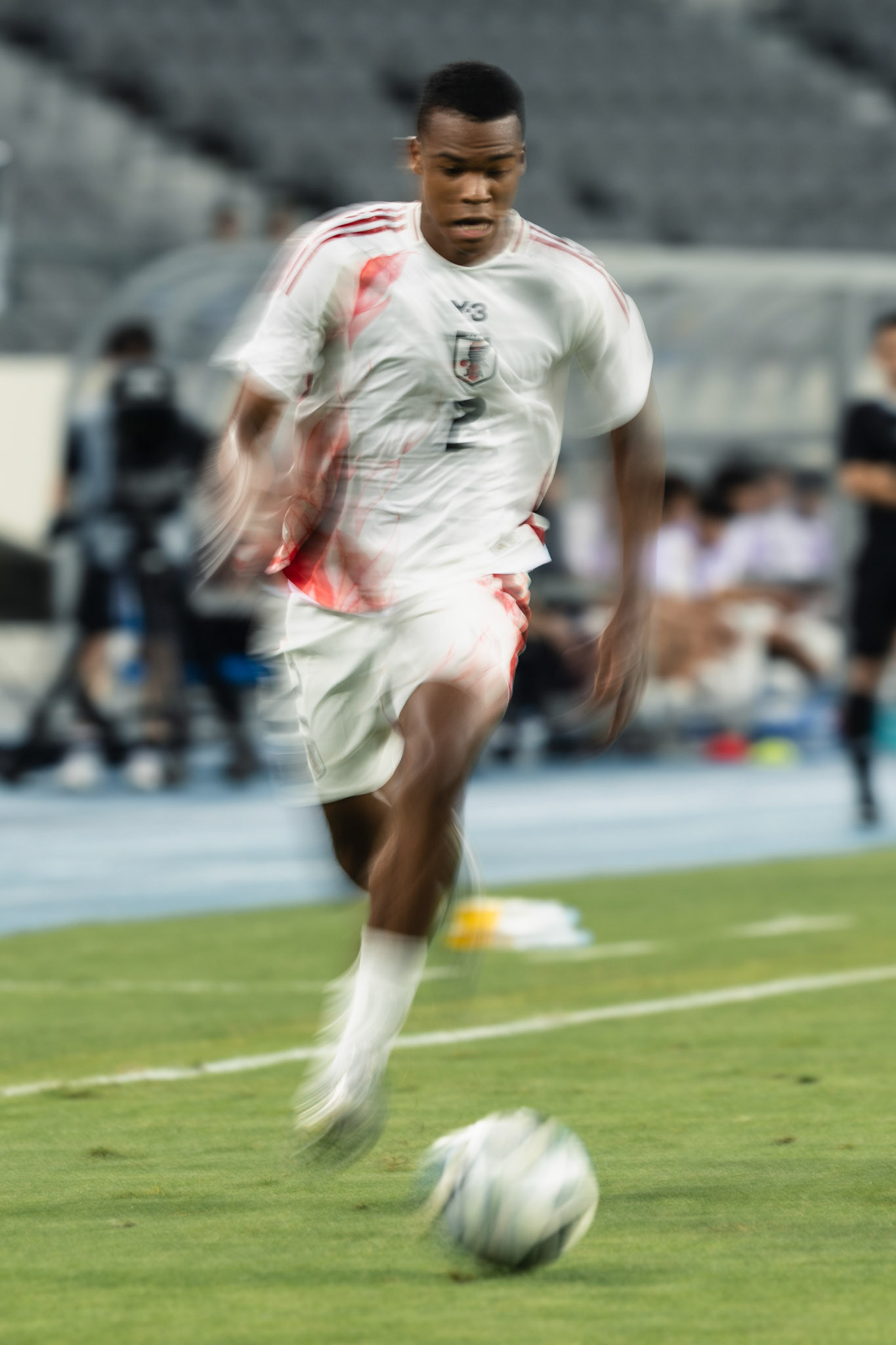 YONGIN, South Korea - JULY  12:  during EAFF E-1 Football Championship - Japan vs China at Yongin Mireu Stadium on July 12, 2025 in Yongin, South Korea, (Photo by Jack Ng/Pixel Images)