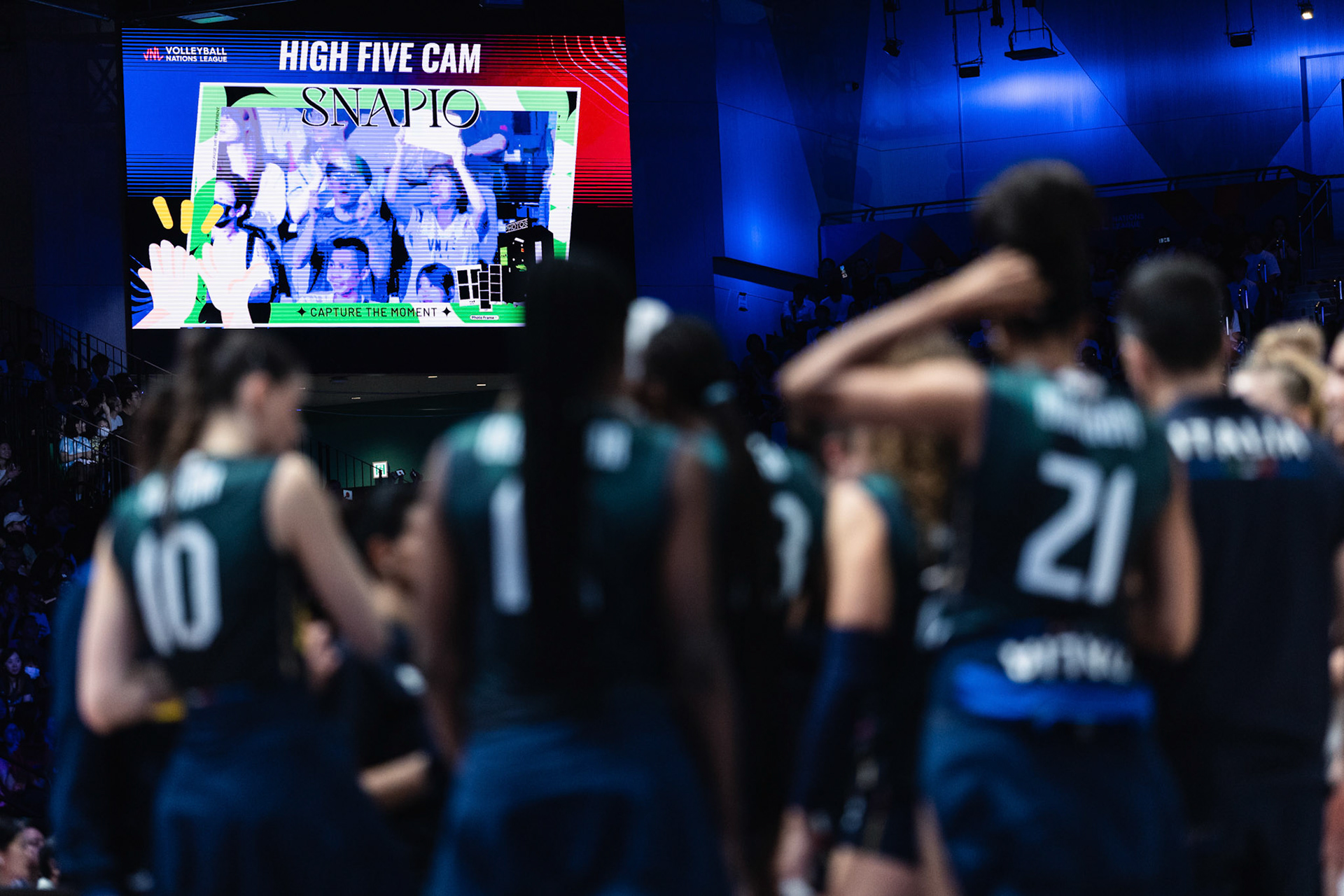 HONG KONG, China - JUNE  20:  during Volleyball Nations League Hong Kong 2025 at Kai Tak Arena on June 20, 2025 in Hong Kong, China, (Photo by Jack Ng/Pixel Images)