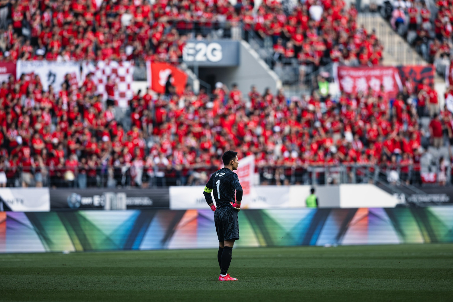 YONGIN, South Korea - JULY  15:  during EAFF E-1 Football Championship - China PR vs Hong Kong, China at Yongin Mireu Stadium on July 15, 2025 in Yongin, South Korea, (Photo by Jack Ng/Pixel Images)