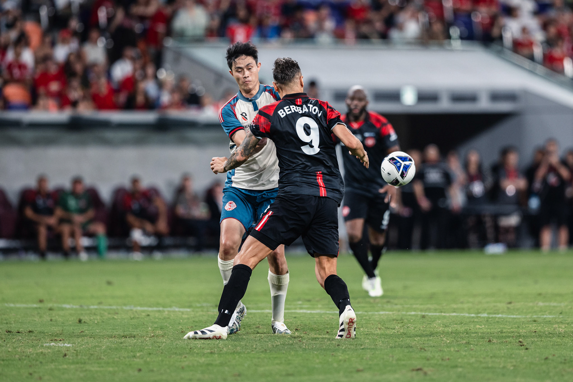 Kai Tak Stadium, HONG KONG, China - OCTOBER 18:  during Red on Red 2025 at Kai Tak Stadium on October 18, 2025 in Hong Kong, China, (Photo by Jack Ng/Jack Ng/Alamy Live News)