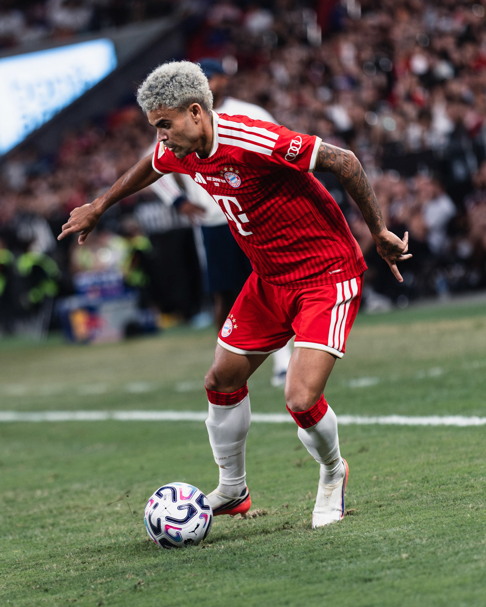 HONG KONG, China - AUGUST 07:  during 2026 Audi Football Summit - Bayern Munich vs Aston Villa at Kai Tak Stadium on August 7, 2026 in Hong Kong, China, (Photo by Jack Ng/Alamy Live News)