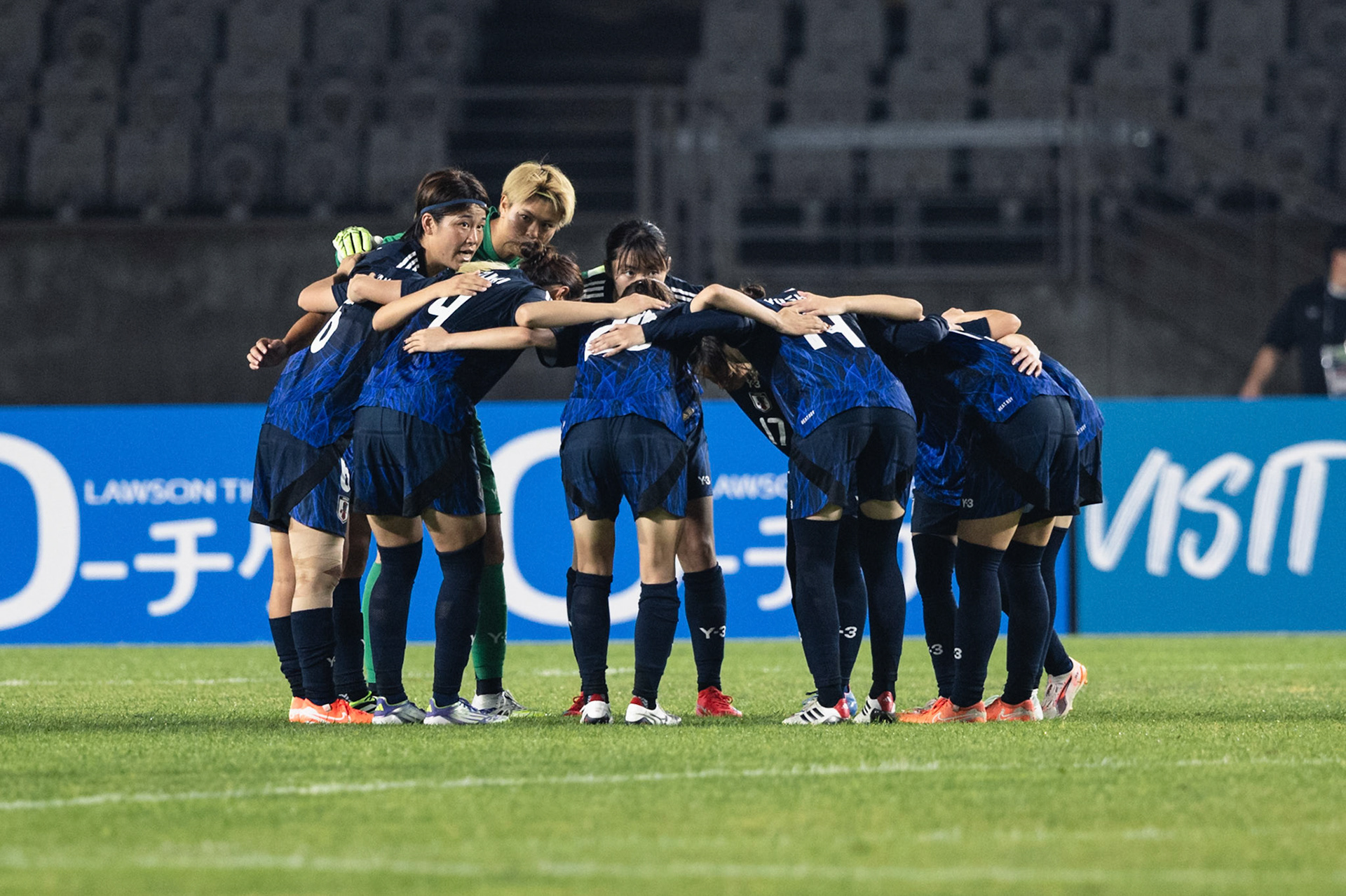 HWASEONG, South Korea - JULY  13:  during EAFF E-1 Football Championship - South Korea vs Japan at Hwaseong Sports Complex on July 13, 2025 in Hwaseong, South Korea, (Photo by Jack Ng/Pixel Images)