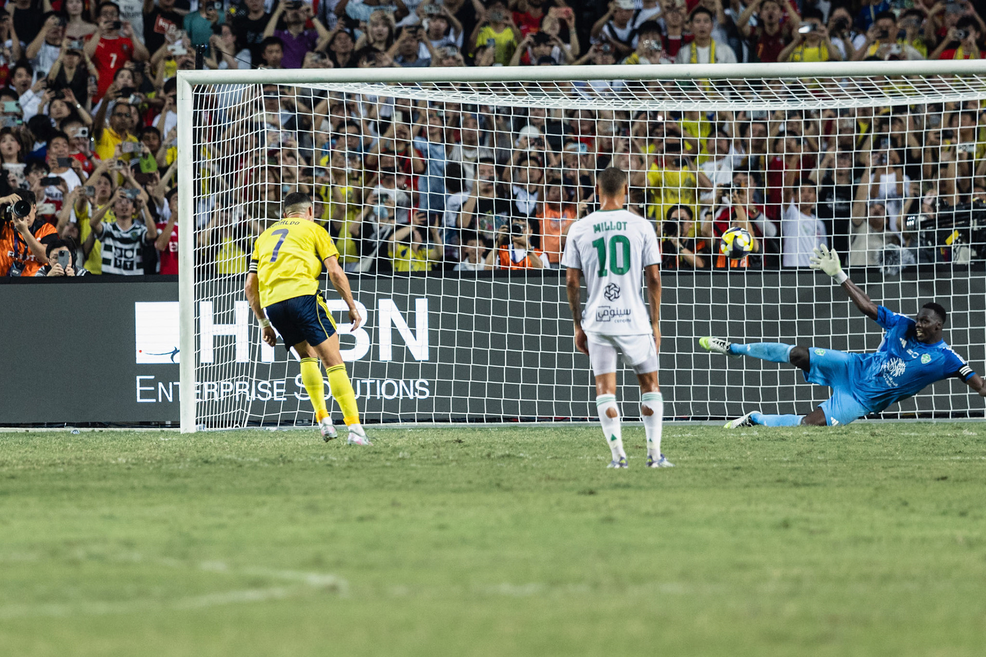 HONG KONG, China - AUGUST  23:  during Saudi Super Cup Final - Al-Nassr vs Al-Ahli at Hong Kong Stadium on August 23, 2025 in Hong Kong, China, (Photo by Jack Ng/Jack8th.com)