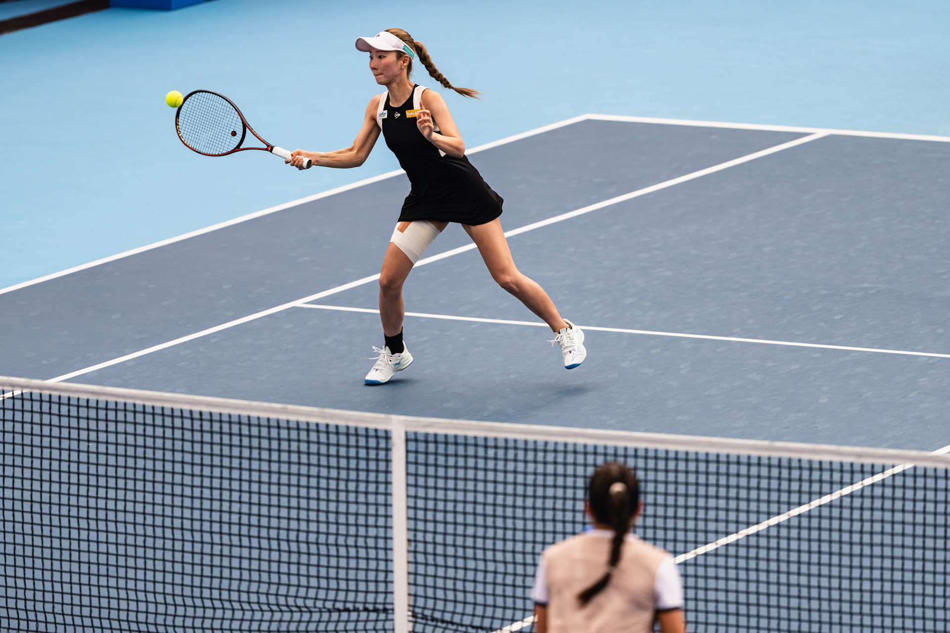 HONG KONG, China - Kamilla RAKHIMOVA and Aliaksandra SASNOVICH of Russia play against Momoko KOBORI of Japan and Peangtarn PLIPUECH of Thailand during WTA 250 - Prudential Hong Kong Tennis Open at Victoria Park Tennis Court on October 31, 2025 in Hong Kong, China, (Photo by Jack Ng/Alamy Live News)