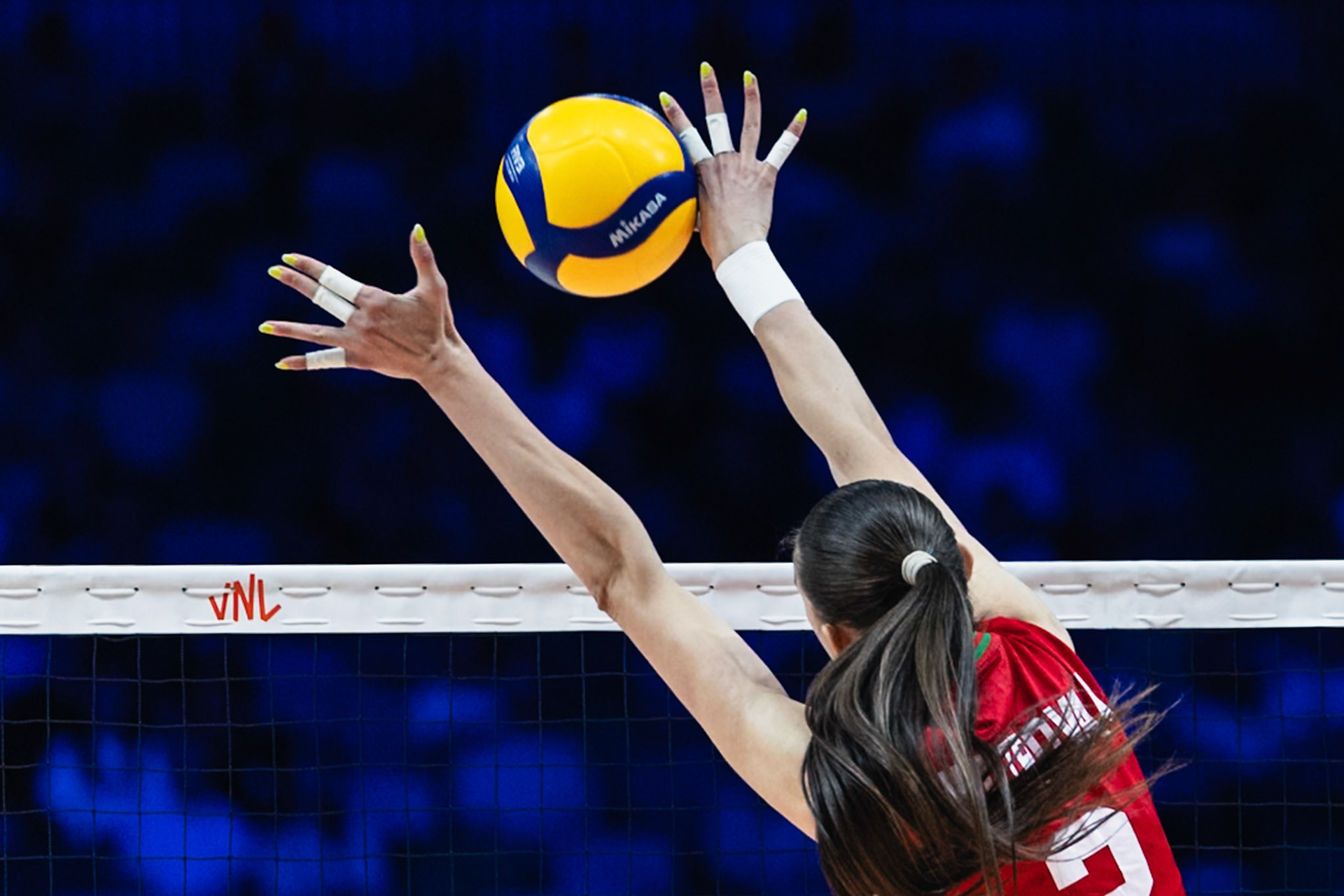 HONG KONG, China - JUNE  20:  during Volleyball Nations League Hong Kong 2025 at Kai Tak Arena on June 20, 2025 in Hong Kong, China, (Photo by Jack Ng/Pixel Images)