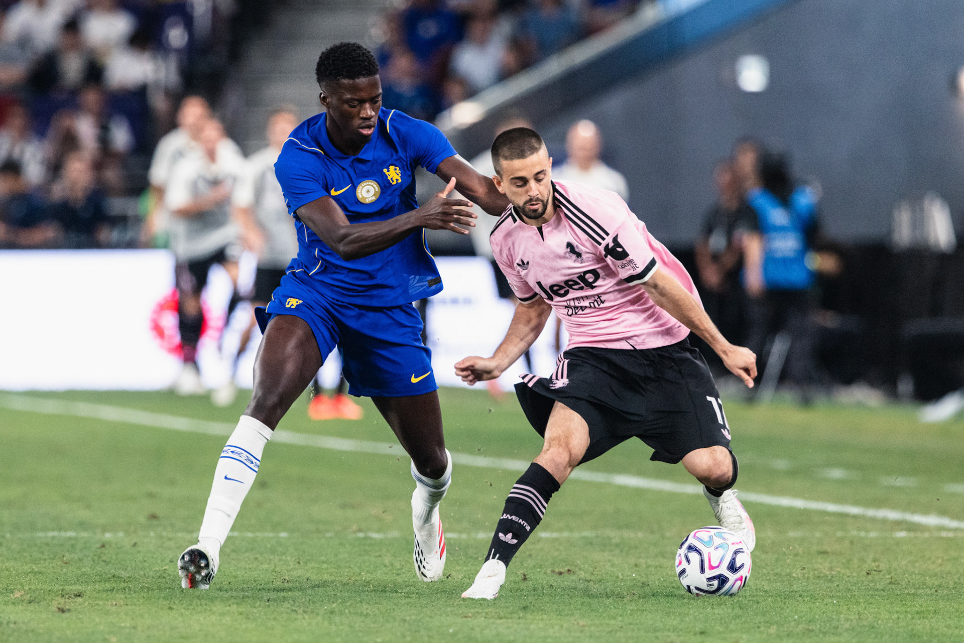 HONG KONG, China - AUGUST 05: Edon Zhegrova (No. 11) of Juventus in action during Hong Kong Football Festival (HKFF) 2026 - Chelsea vs Juventus at Kai Tak Stadium on August 5, 2026 in Hong Kong, China, (Photo by Jack Ng/Alamy Live News)