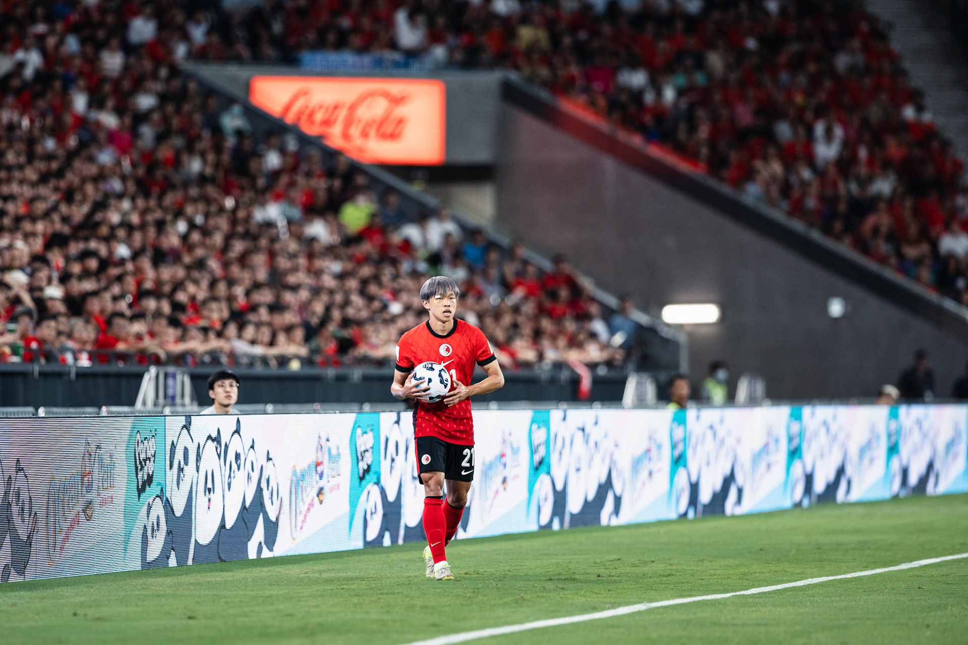 HONG KONG, China - JUNE  10:  during 2027 Asian Cup Qualifers - Hong Kong, China vs India at Kai Tak Stadium on June 10, 2025 in Hong Kong, China, (Photo by Jack Ng/Pixel Images)