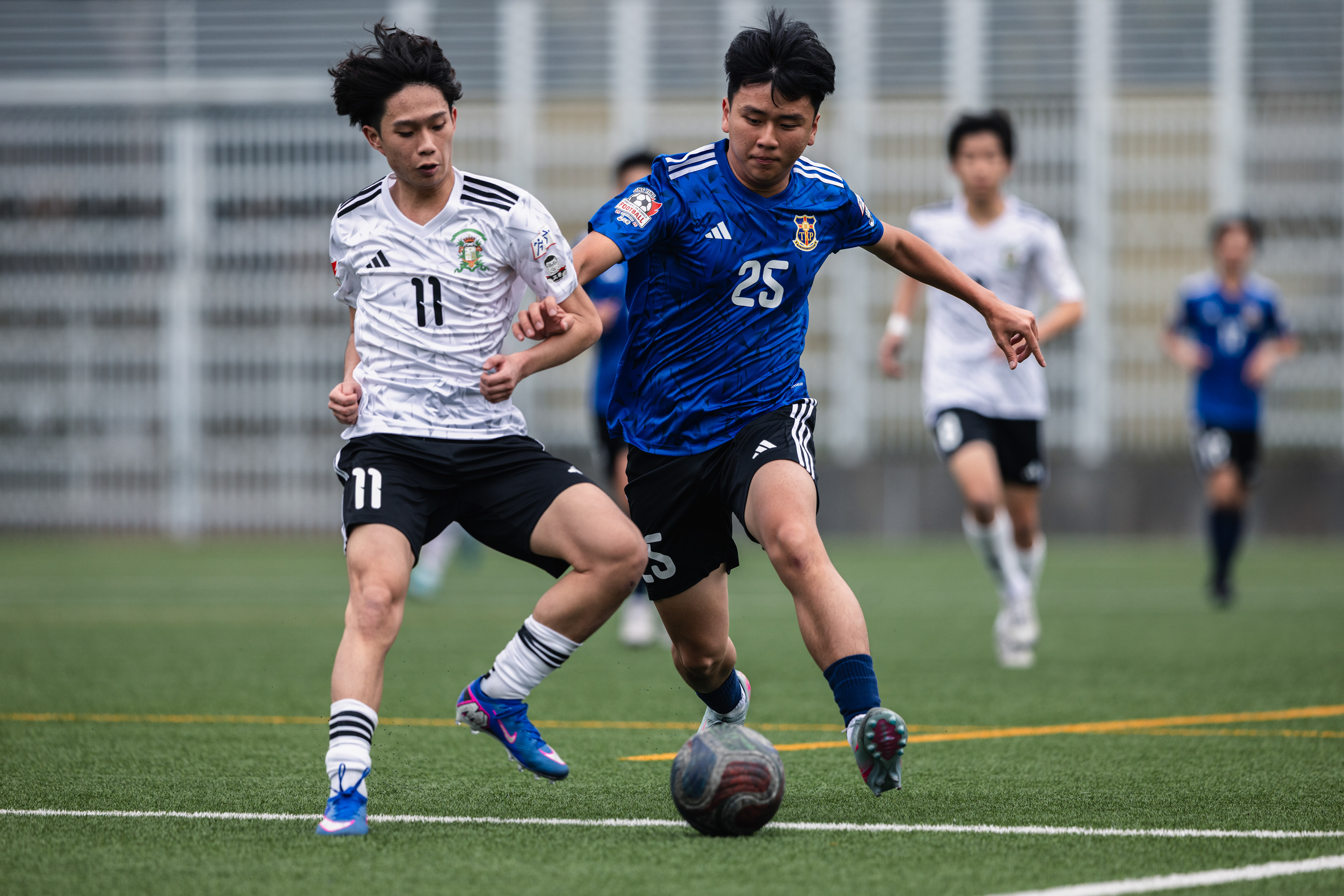 HONG KONG, China - FEBRUARY 09: during SamGor All Hong Kong Schools Jing Ying Football Tournament 2025-26 - Tang King Po School  vs St. Joseph's College at Po Kong Village Road Park Artificial Turf Soccer Pitch on February 9, 2026 in Hong Kong, China, (Photo by Jack Ng/)