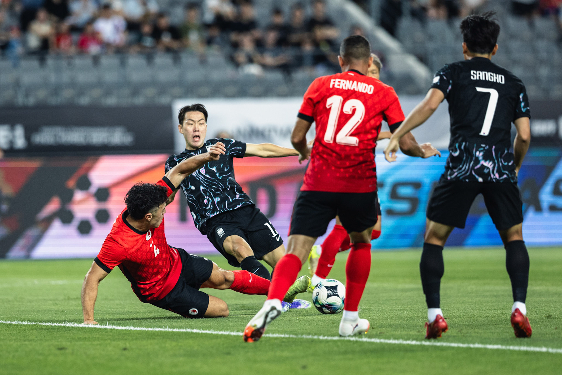 YONGIN, South Korea - JULY  11:  during EAFF E-1 Football Championship at Yongin Mireu Stadium on July 11, 2025 in Yongin, South Korea, (Photo by Jack Ng/Pixel Images)