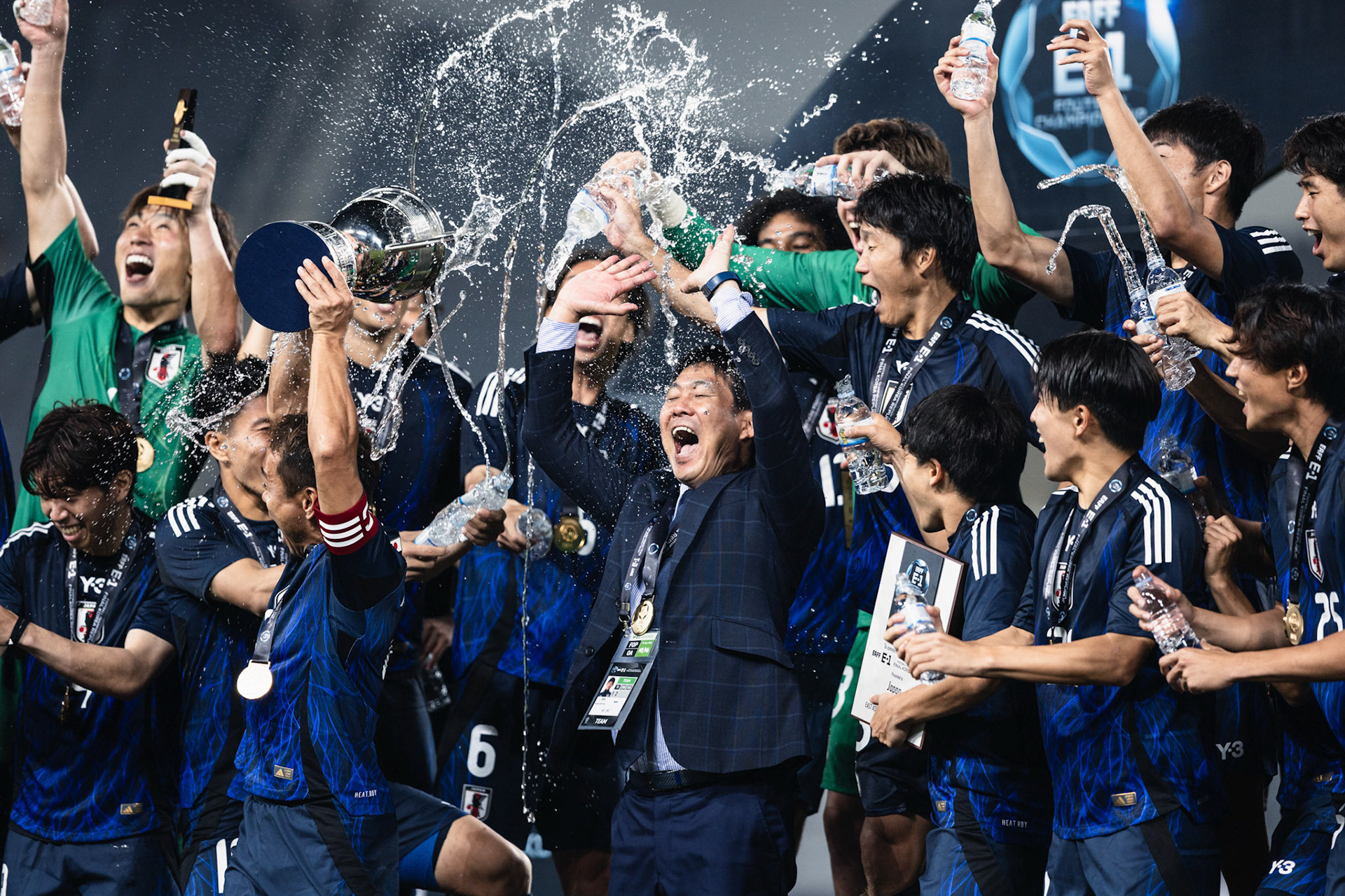 YONGIN, South Korea - JULY  15:  during EAFF E-1 Football Championship - South Korea vs Japan at Yongin Mireu Stadium on July 15, 2025 in Yongin, South Korea, (Photo by Jack Ng/Pixel Images)