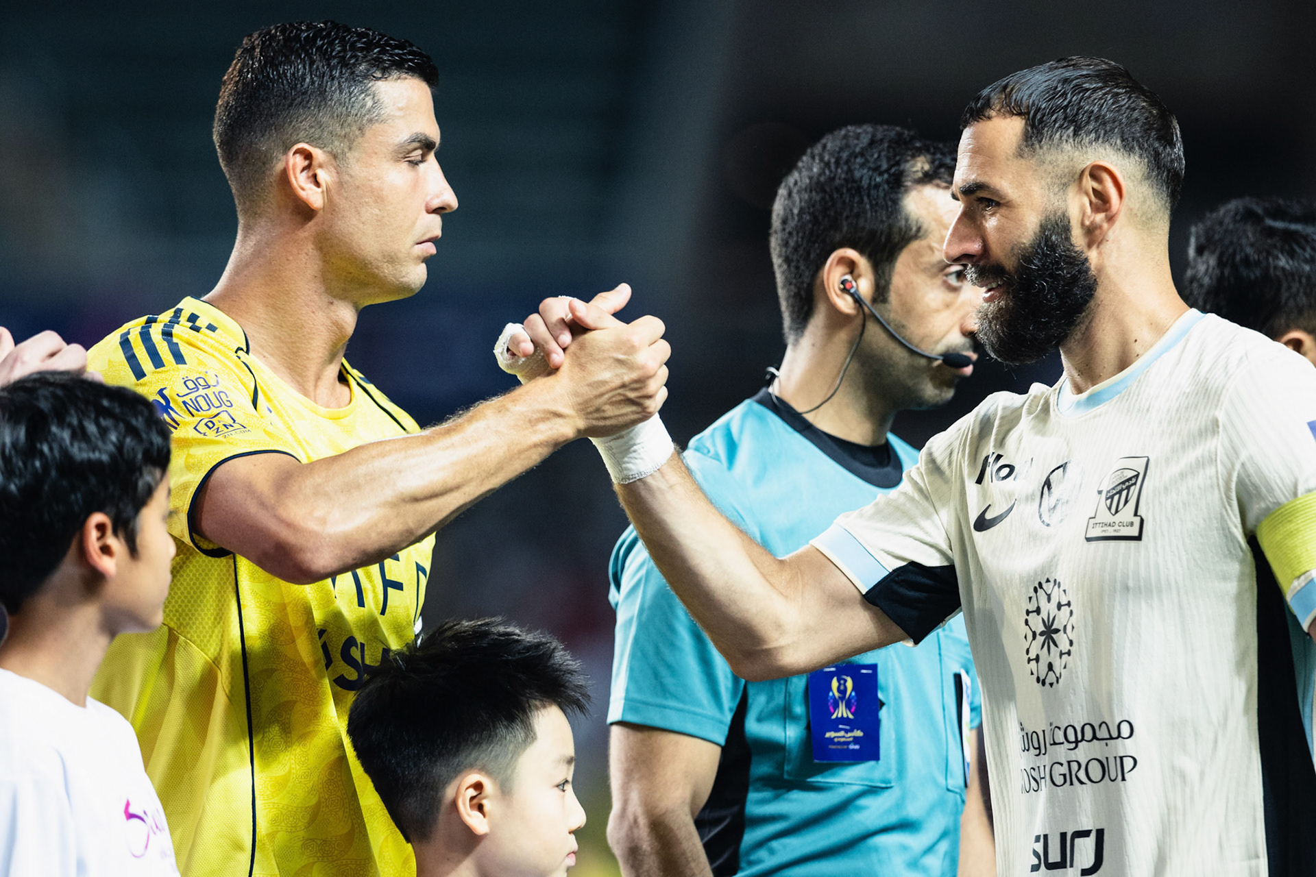 HONG KONG, China - AUGUST  19:  during Saudi Super Cup at Hong Kong Stadium on August 19, 2025 in Hong Kong, China, (Photo by Jack Ng/Jack8th.com)