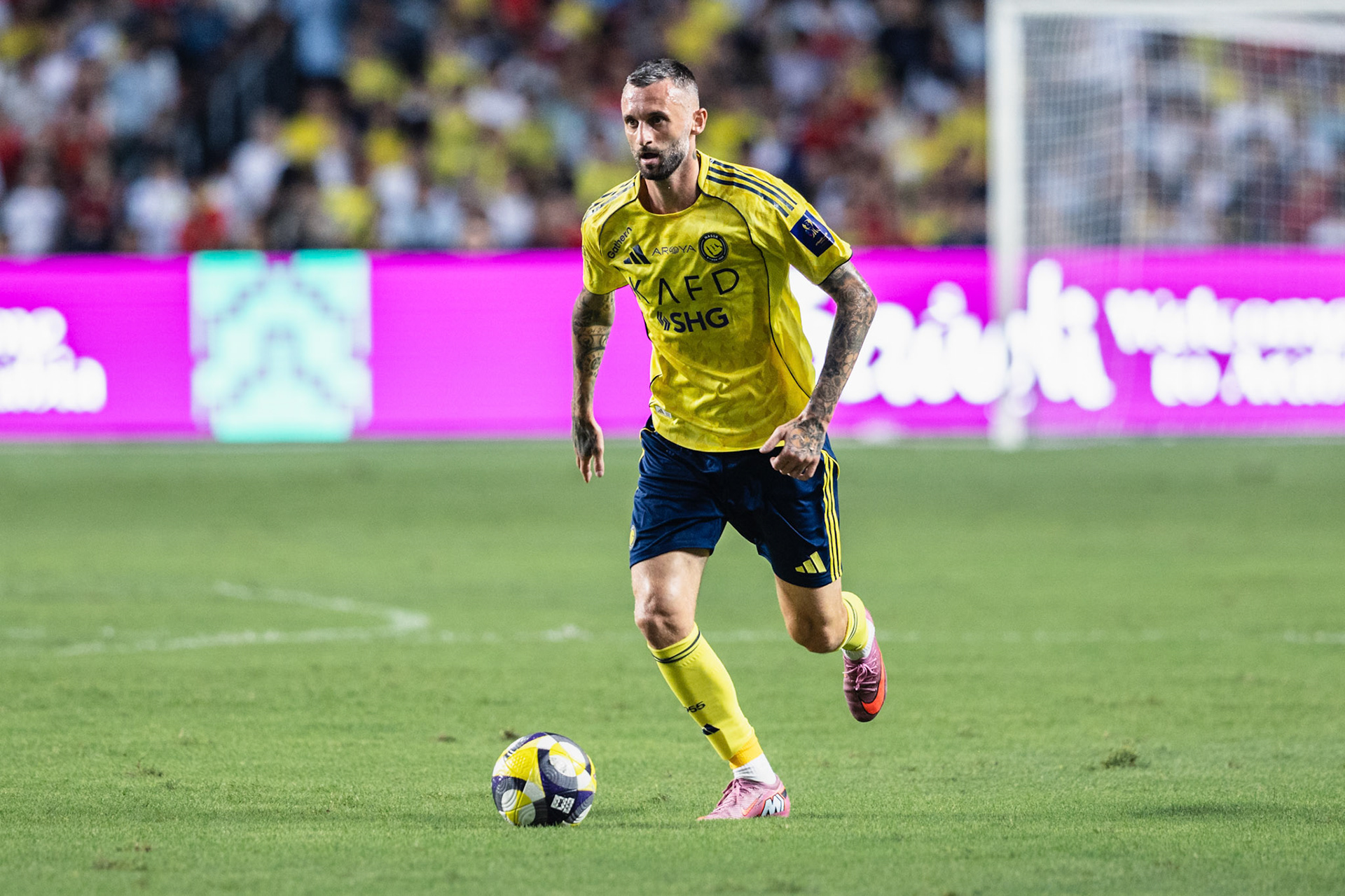 HONG KONG, China - AUGUST  19:  during Saudi Super Cup at Hong Kong Stadium on August 19, 2025 in Hong Kong, China, (Photo by Jack Ng/Jack8th.com)