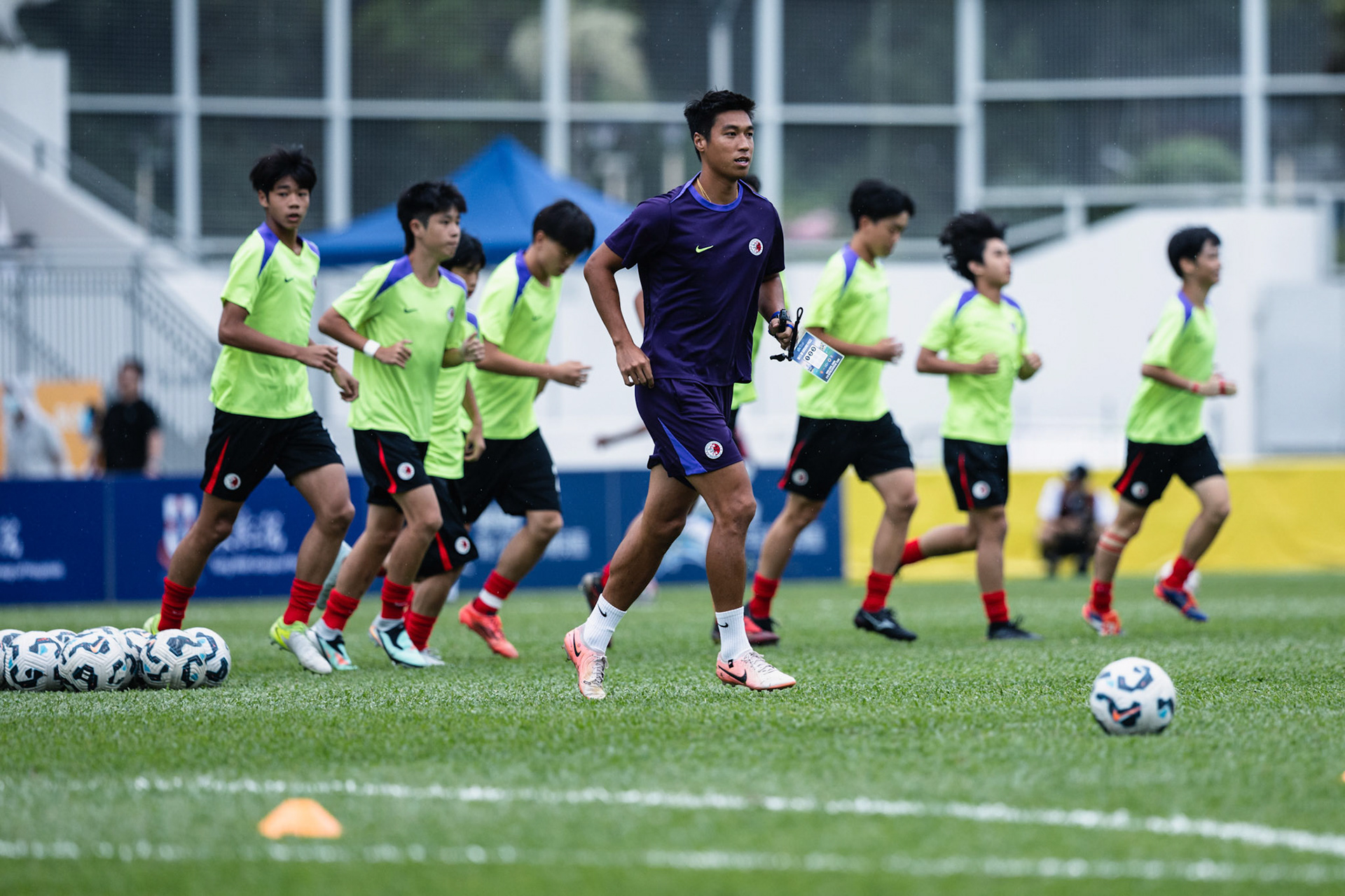 HONG KONG, China - AUGUST  17:  during JC Youth Football Academy Summit at Mong Kok Stadium on August 17, 2025 in Hong Kong, China, (Photo by Jack Ng/Jack8th.com)