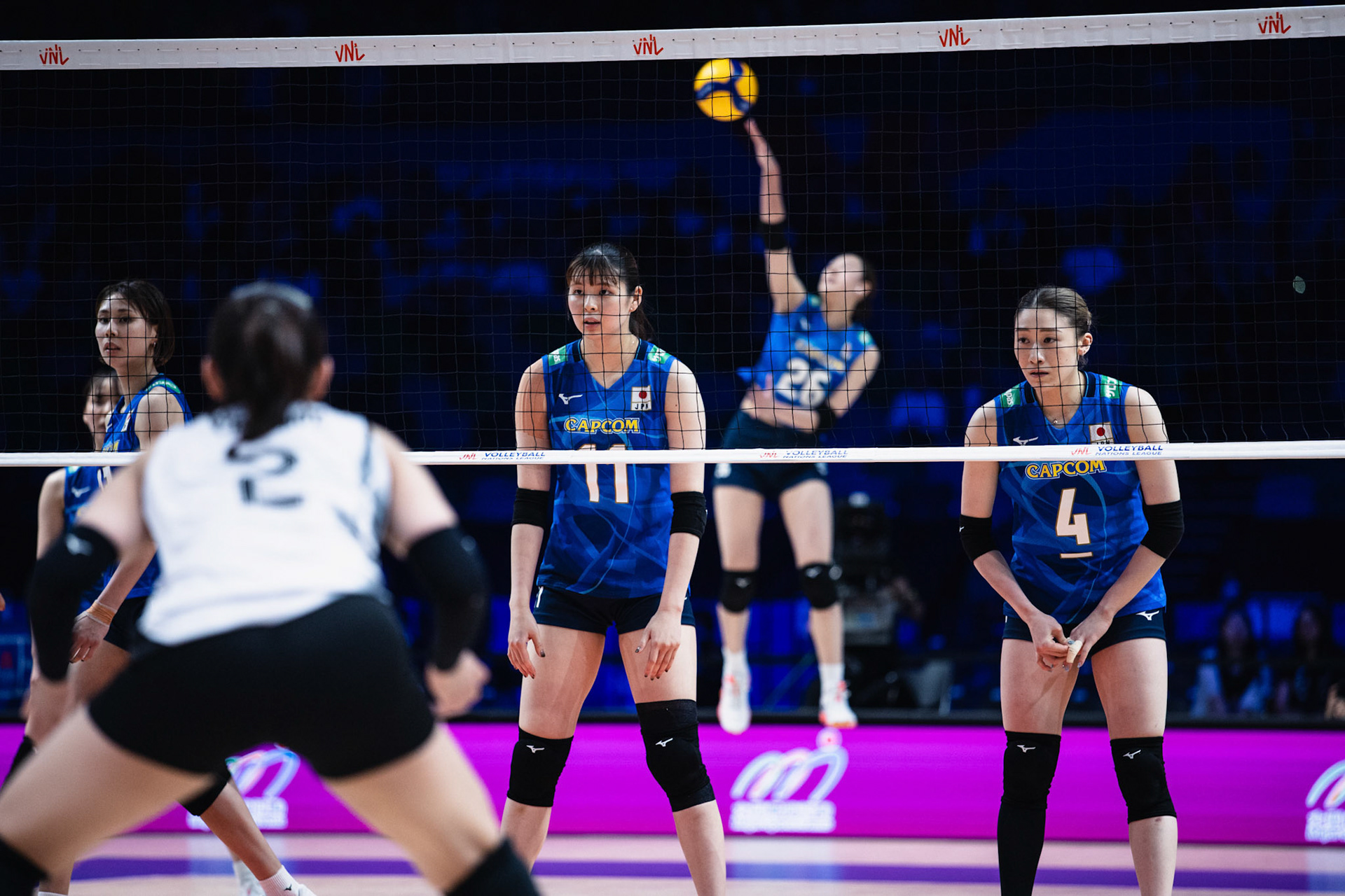HONG KONG, China - JUNE  18:  during Volleyball Nations League Hong Kong 2025 at Kai Tak Arena on June 18, 2025 in Hong Kong, China, (Photo by Jack Ng/Pixel Images)