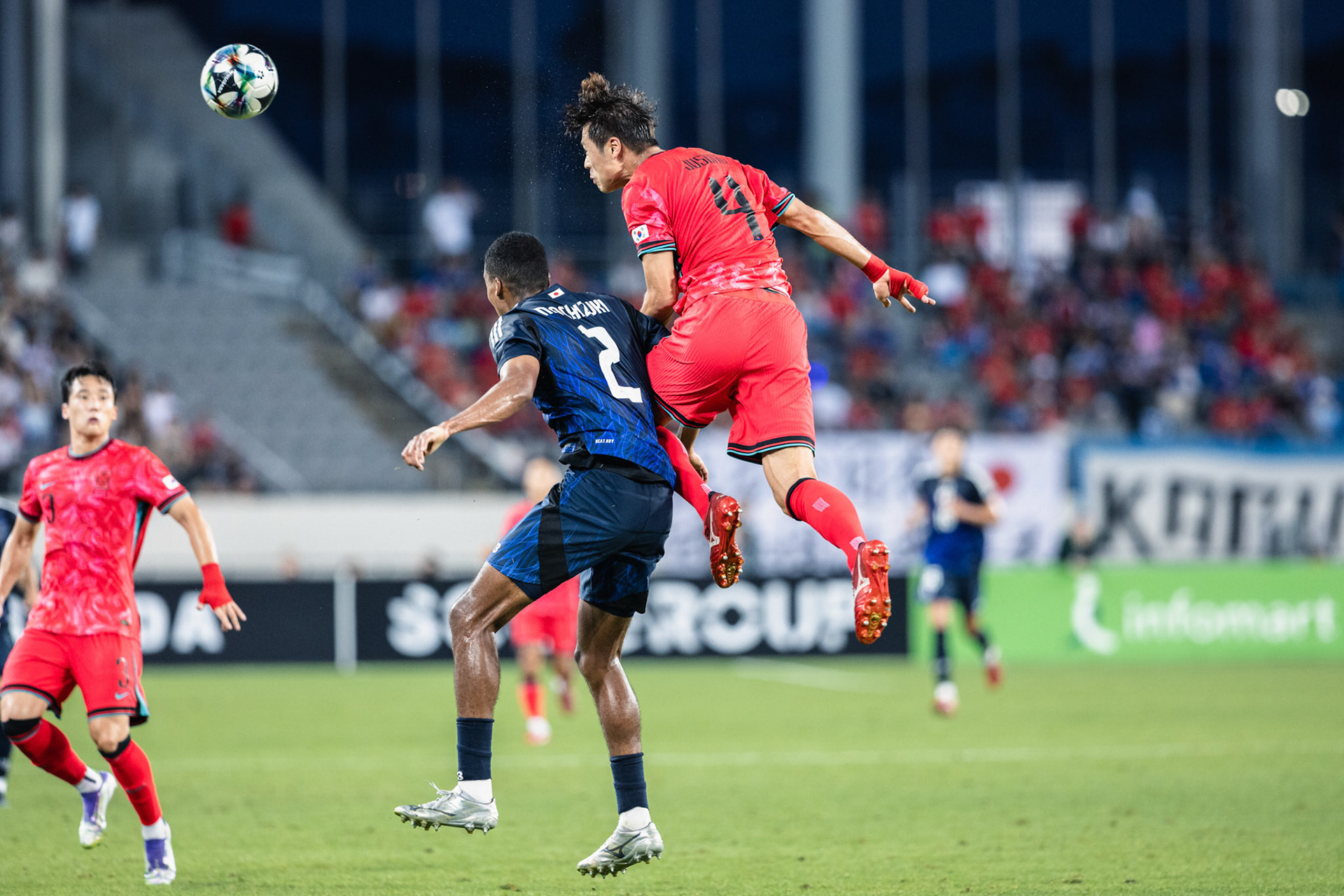 YONGIN, South Korea - JULY  15:  during EAFF E-1 Football Championship - South Korea vs Japan at Yongin Mireu Stadium on July 15, 2025 in Yongin, South Korea, (Photo by Jack Ng/Pixel Images)