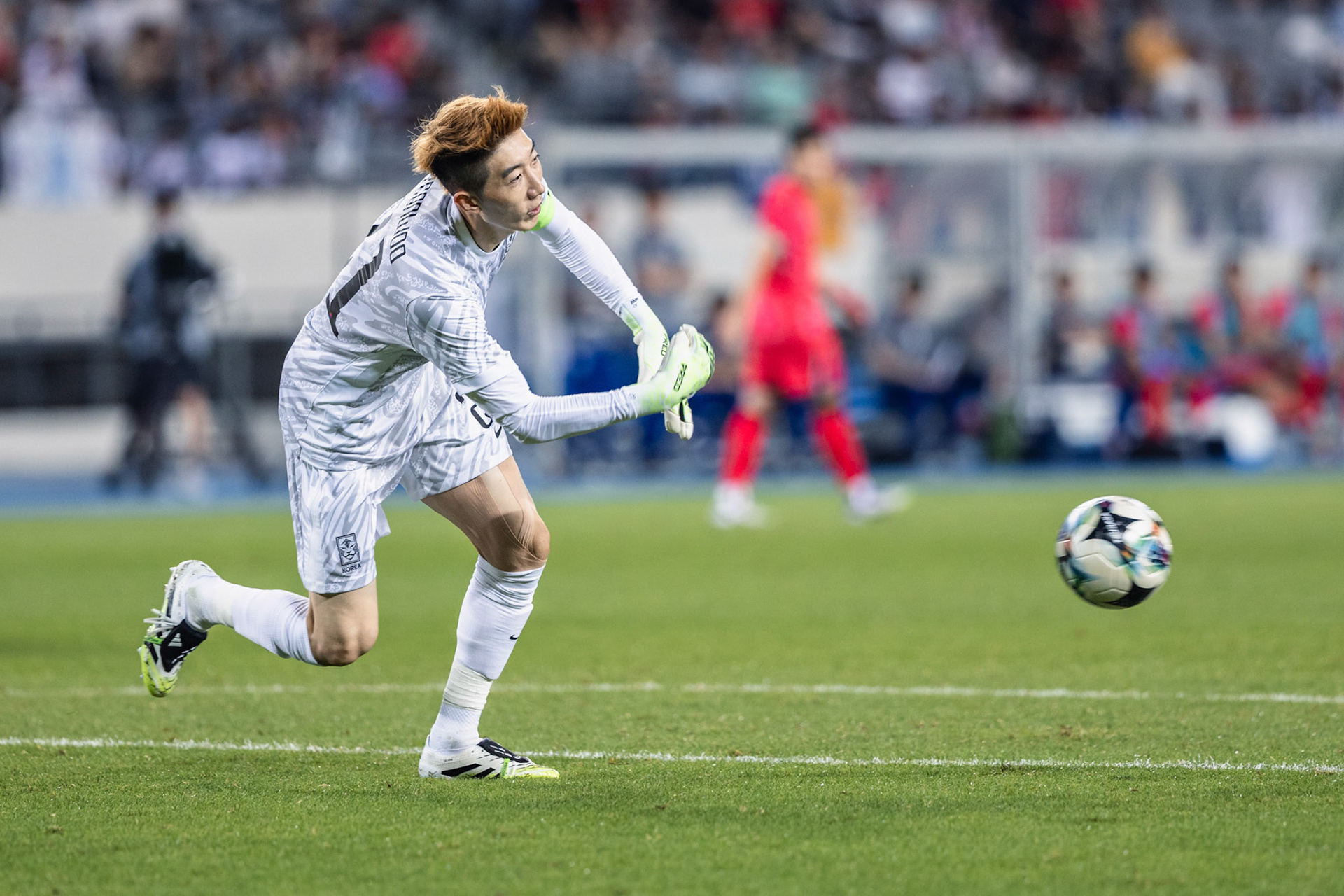 YONGIN, South Korea - JULY  15:  during EAFF E-1 Football Championship - South Korea vs Japan at Yongin Mireu Stadium on July 15, 2025 in Yongin, South Korea, (Photo by Jack Ng/Pixel Images)