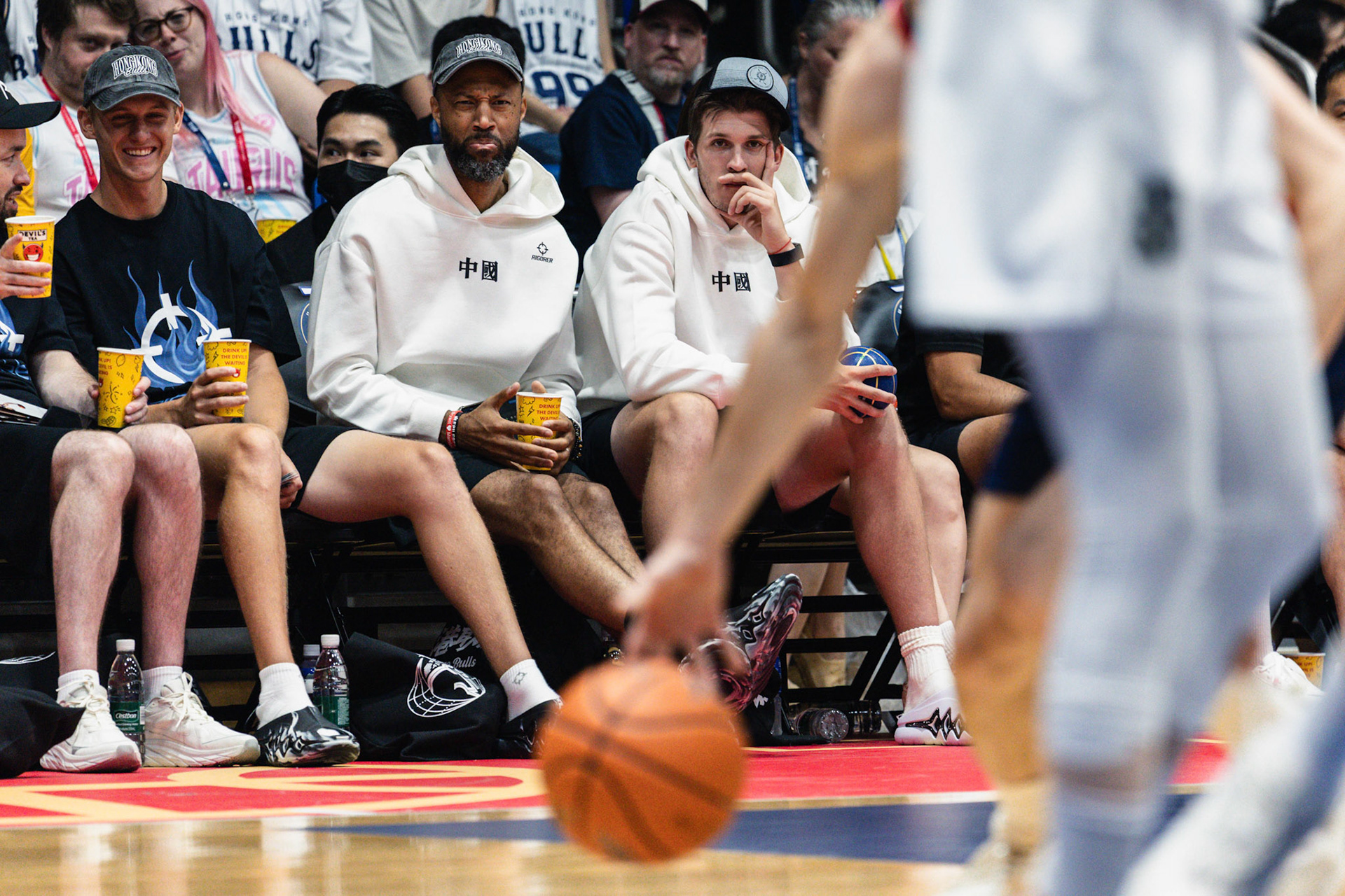 HONG KONG, China - AUGUST  07:  during NBL 2025 Hong Kong Bulls vs Hubei Wenlv at Southorn Stadium on August 7, 2025 in Hong Kong, China, (Photo by Jack Ng/NH_FOTO)