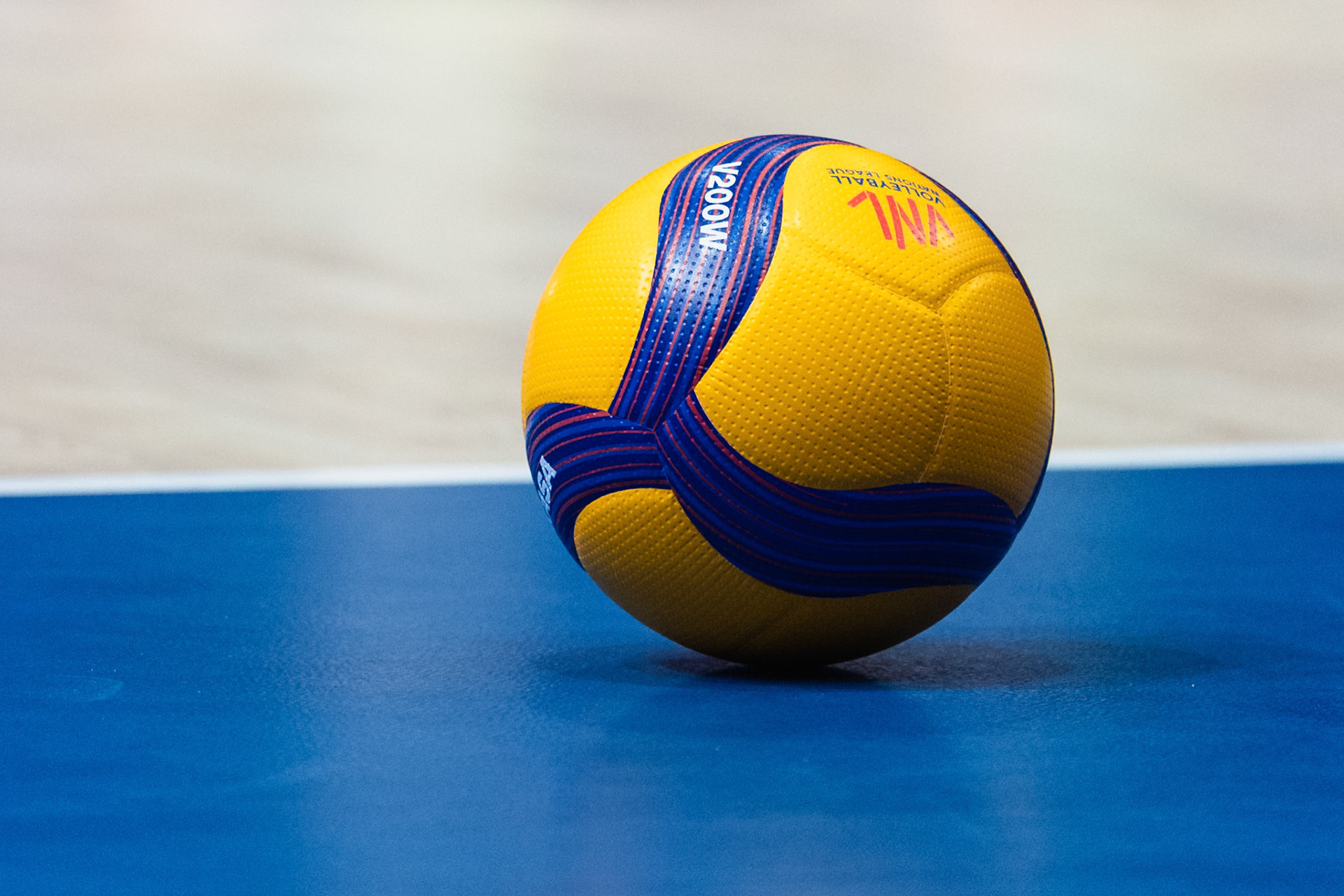 HONG KONG, China - JULY  08: Match ball of the VNL during Volleyball Nations League Hong Kong 2026 at Kai Tak Arena on July 8, 2026 in Hong Kong, China, (Photo by Jack Ng/Alamy Live News)