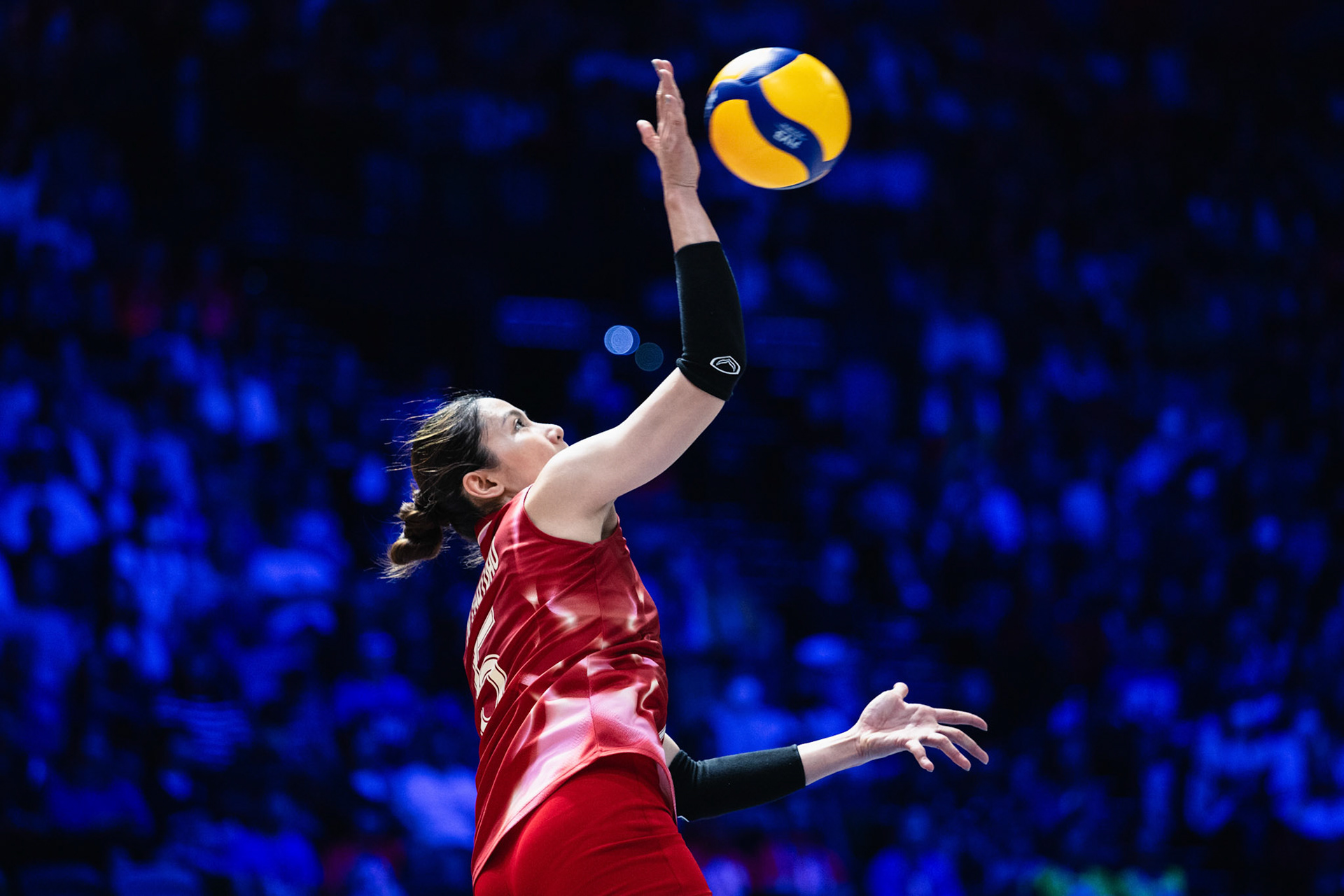 HONG KONG, China - JUNE  18:  during Volleyball Nations League Hong Kong 2025 at Kai Tak Arena on June 18, 2025 in Hong Kong, China, (Photo by Jack Ng/Pixel Images)