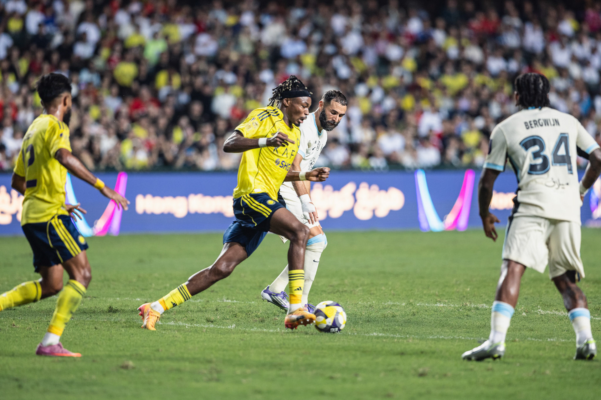 HONG KONG, China - AUGUST  19:  during Saudi Super Cup at Hong Kong Stadium on August 19, 2025 in Hong Kong, China, (Photo by Jack Ng/Jack8th.com)