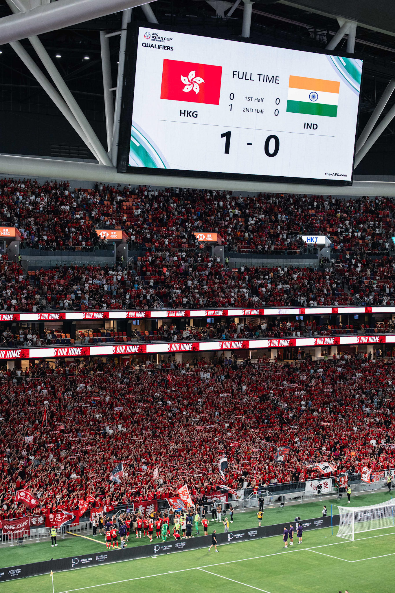 HONG KONG, China - JUNE  10:  during 2027 Asian Cup Qualifers - Hong Kong, China vs India at Kai Tak Stadium on June 10, 2025 in Hong Kong, China, (Photo by Jack Ng/Pixel Images)