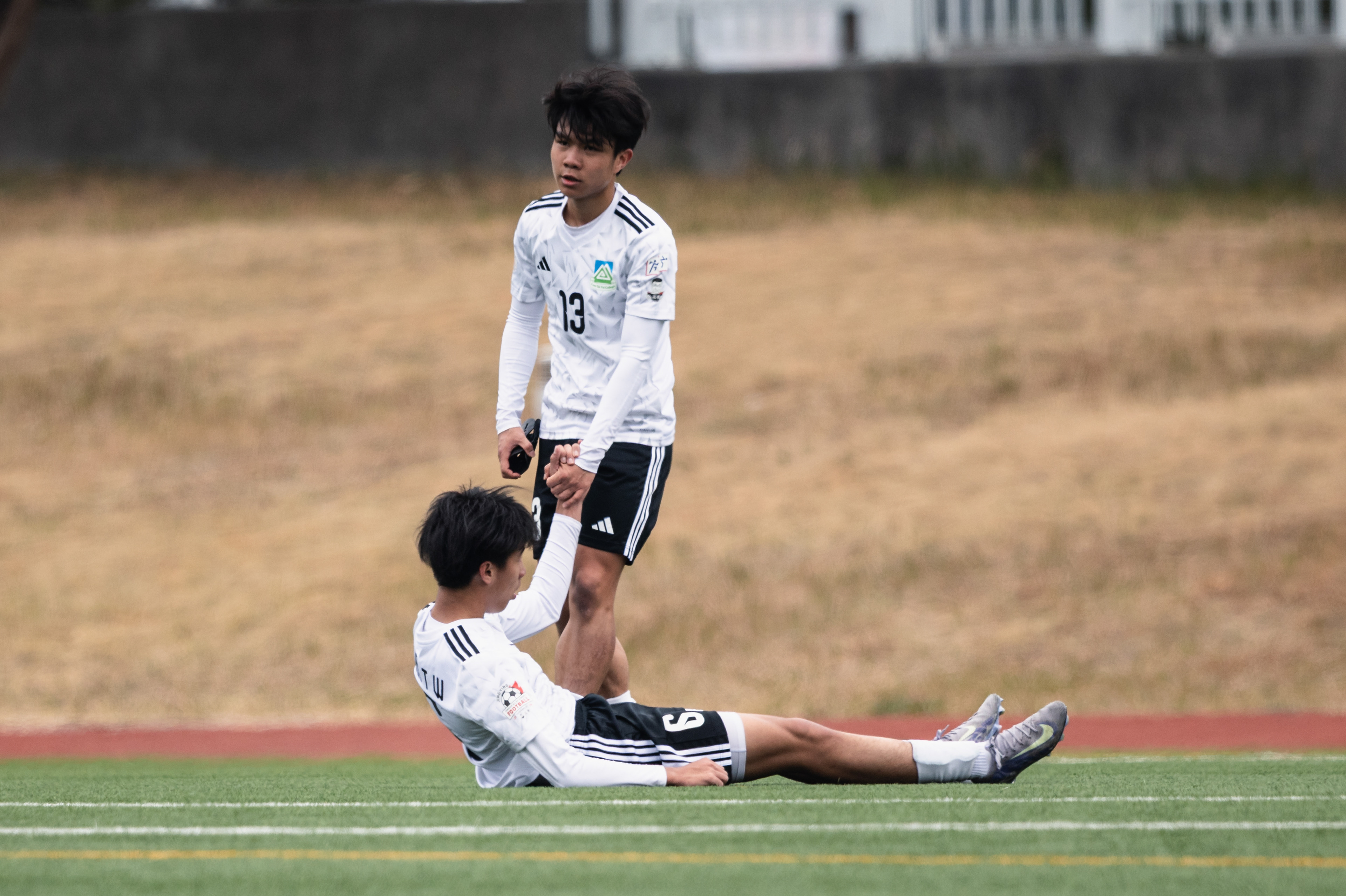 HONG KONG, China - FEBRUARY 09: during SamGor All Hong Kong Schools Jing Ying Football Tournament 2025-26 - Lam Tai Fai College vs Hong Kong International School at Po Kong Village Road Park Artificial Turf Soccer Pitch on February 9, 2026 in Hong Kong, China, (Photo by Jack Ng/)