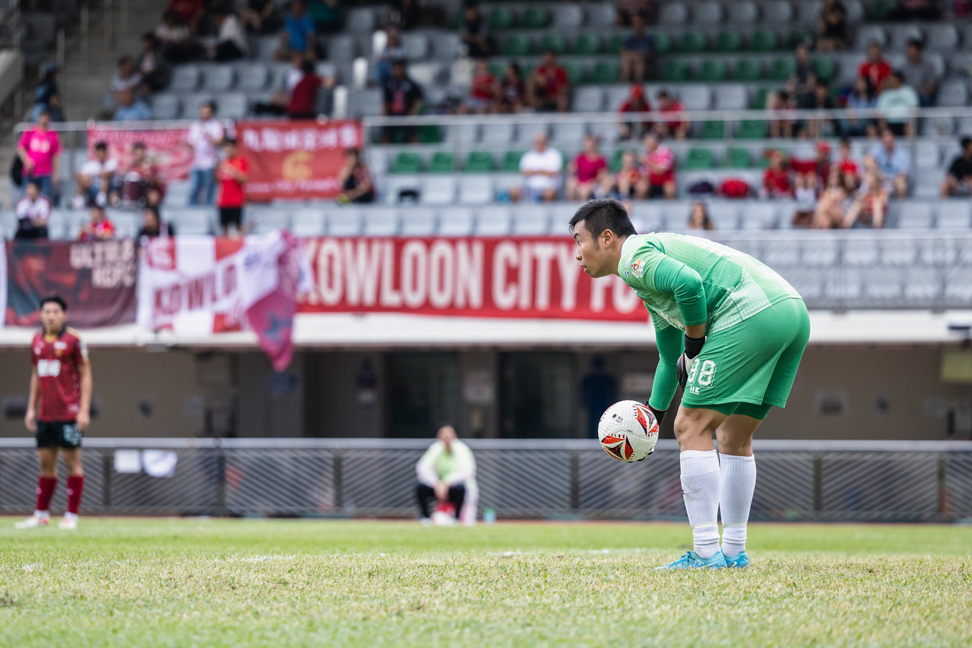 HONG KONG, China - OCTOBER  12:  during League Cup - Kowloon City vs Eastern District at Hammer Hill Road Sports Ground on October 12, 2025 in Hong Kong, China, (Photo by Jack Ng/Jack.8th)