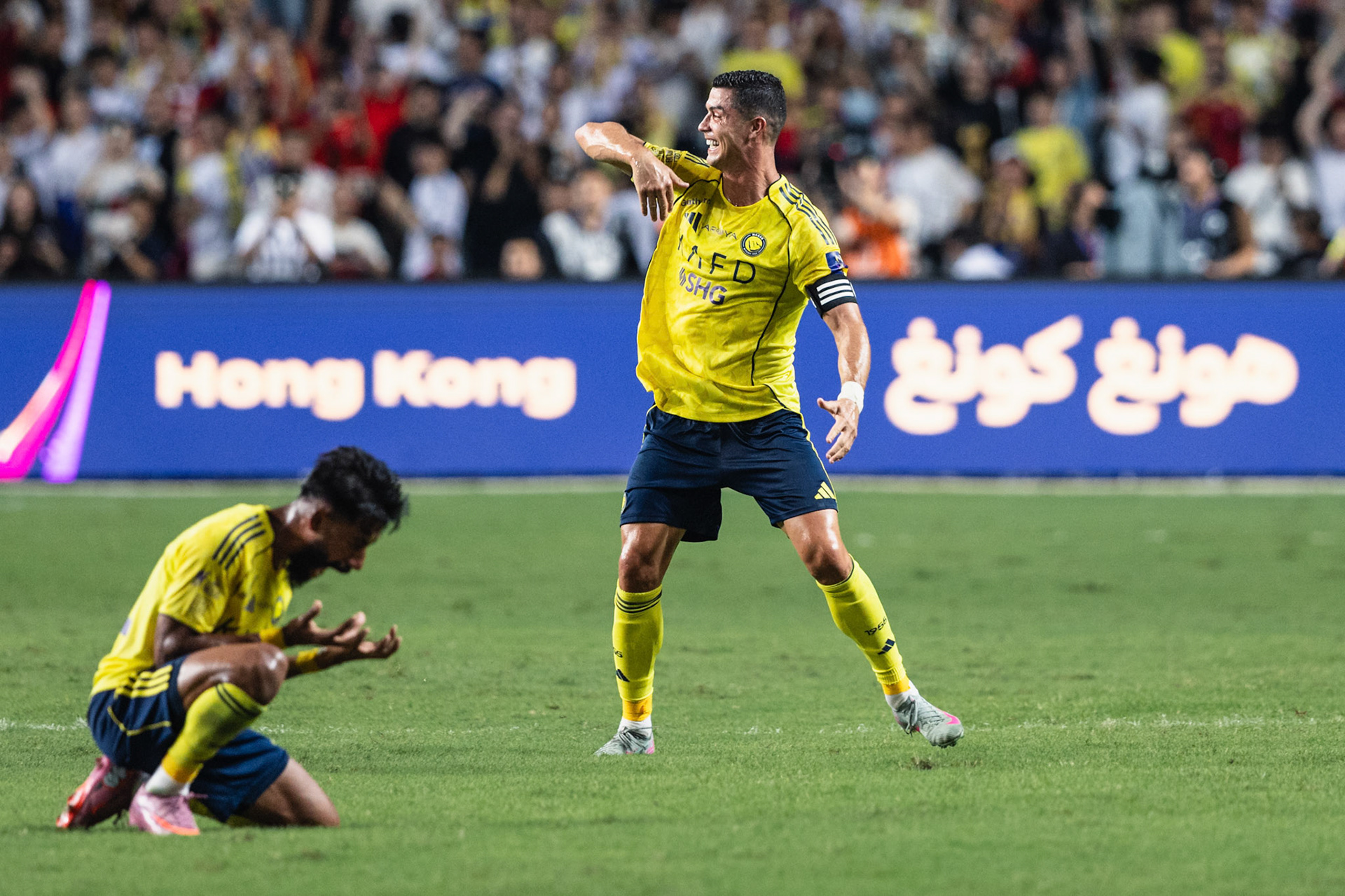 HONG KONG, China - AUGUST  19:  during Saudi Super Cup at Hong Kong Stadium on August 19, 2025 in Hong Kong, China, (Photo by Jack Ng/Jack8th.com)