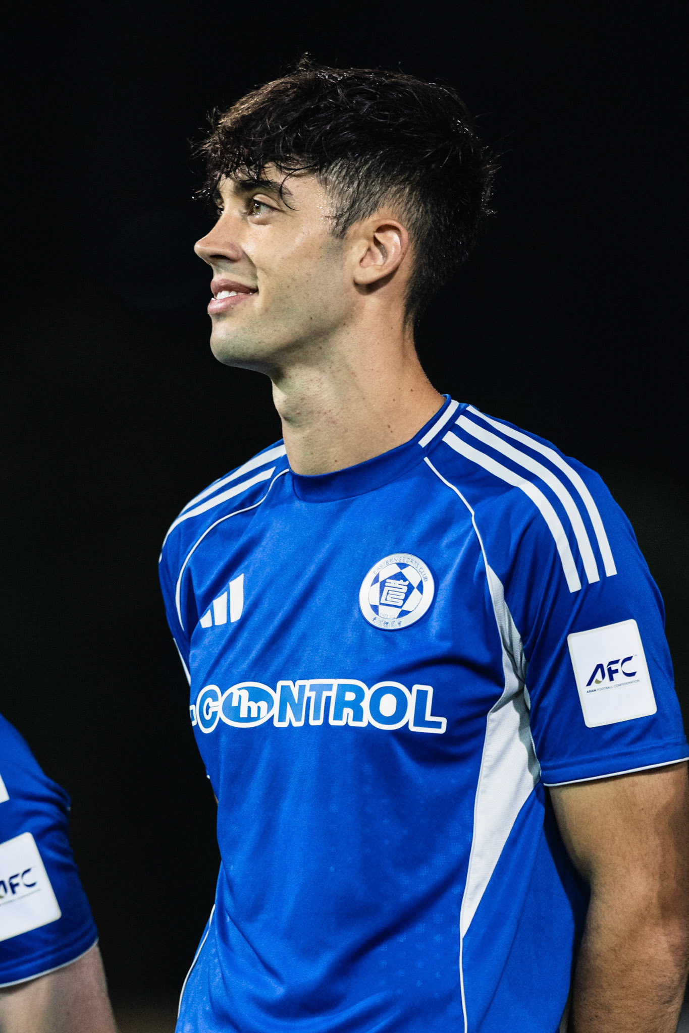 Mong Kok Stadium, HONG KONG, China: Daniel ALMAZAN VERA of Eastern FC ready to play during AFC Champions League TWO - Eastern FC vs Ratchaburi FC at Mong Kok Stadium on November 5, 2025 in Hong Kong, China, (Photo by Jack Ng/Alamy Live News)