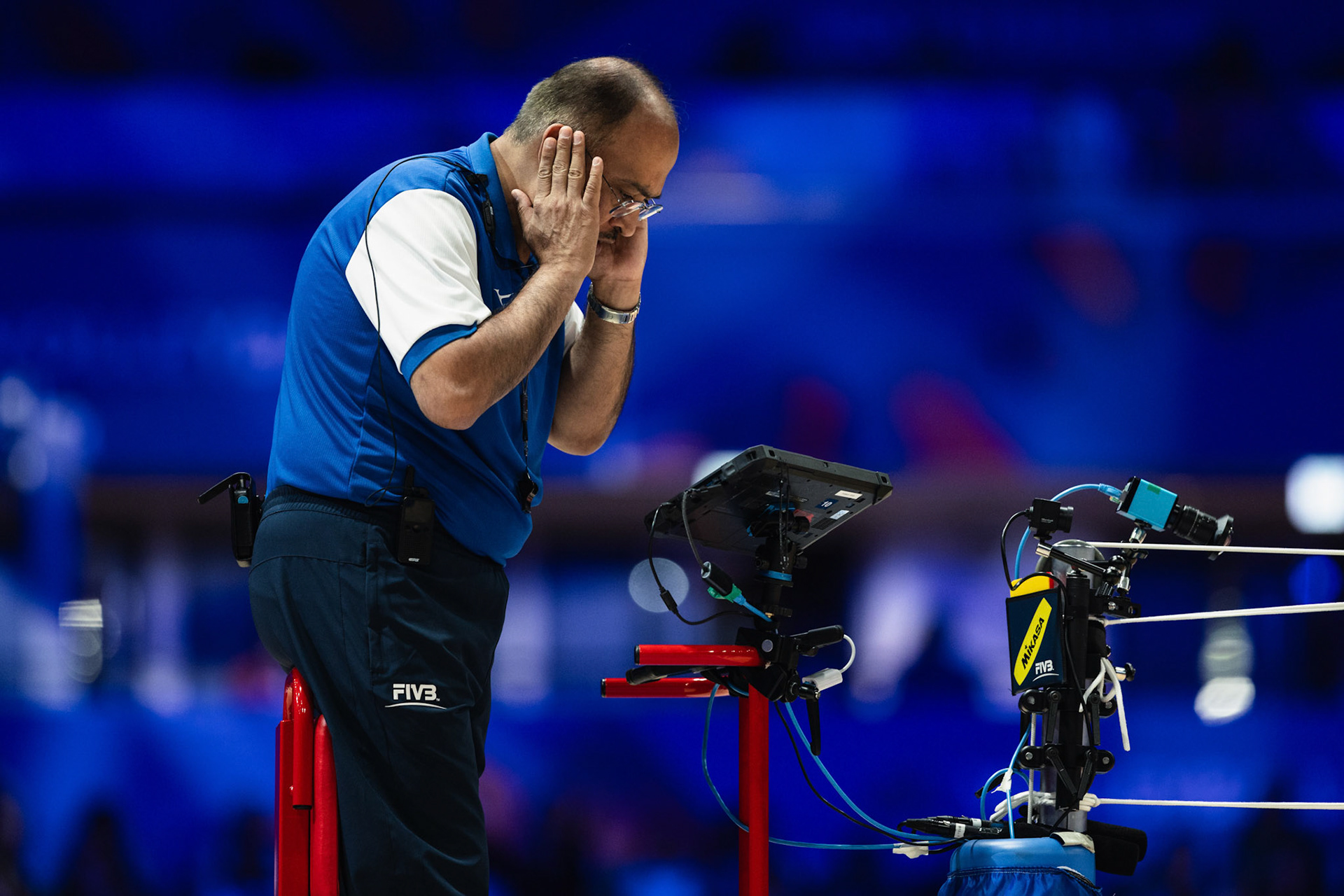 HONG KONG, China - JUNE  21:  during Volleyball Nations League Hong Kong 2025 at Kai Tak Arena on June 21, 2025 in Hong Kong, China, (Photo by Jack Ng/Pixel Images)