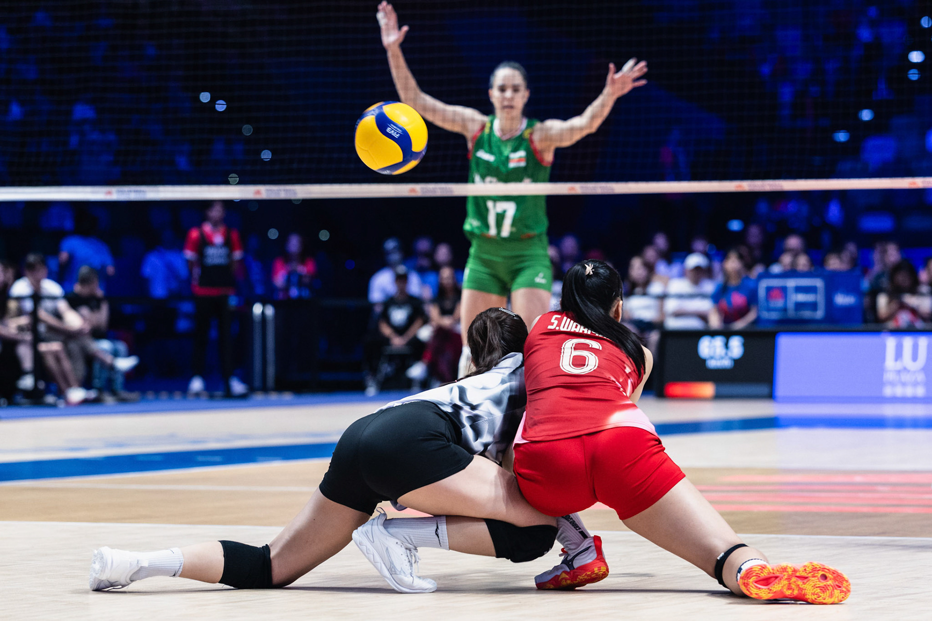 HONG KONG, China - JUNE  22:  during Volleyball Nations League Hong Kong 2025 at Kai Tak Arena on June 22, 2025 in Hong Kong, China, (Photo by Jack Ng/Pixel Images)