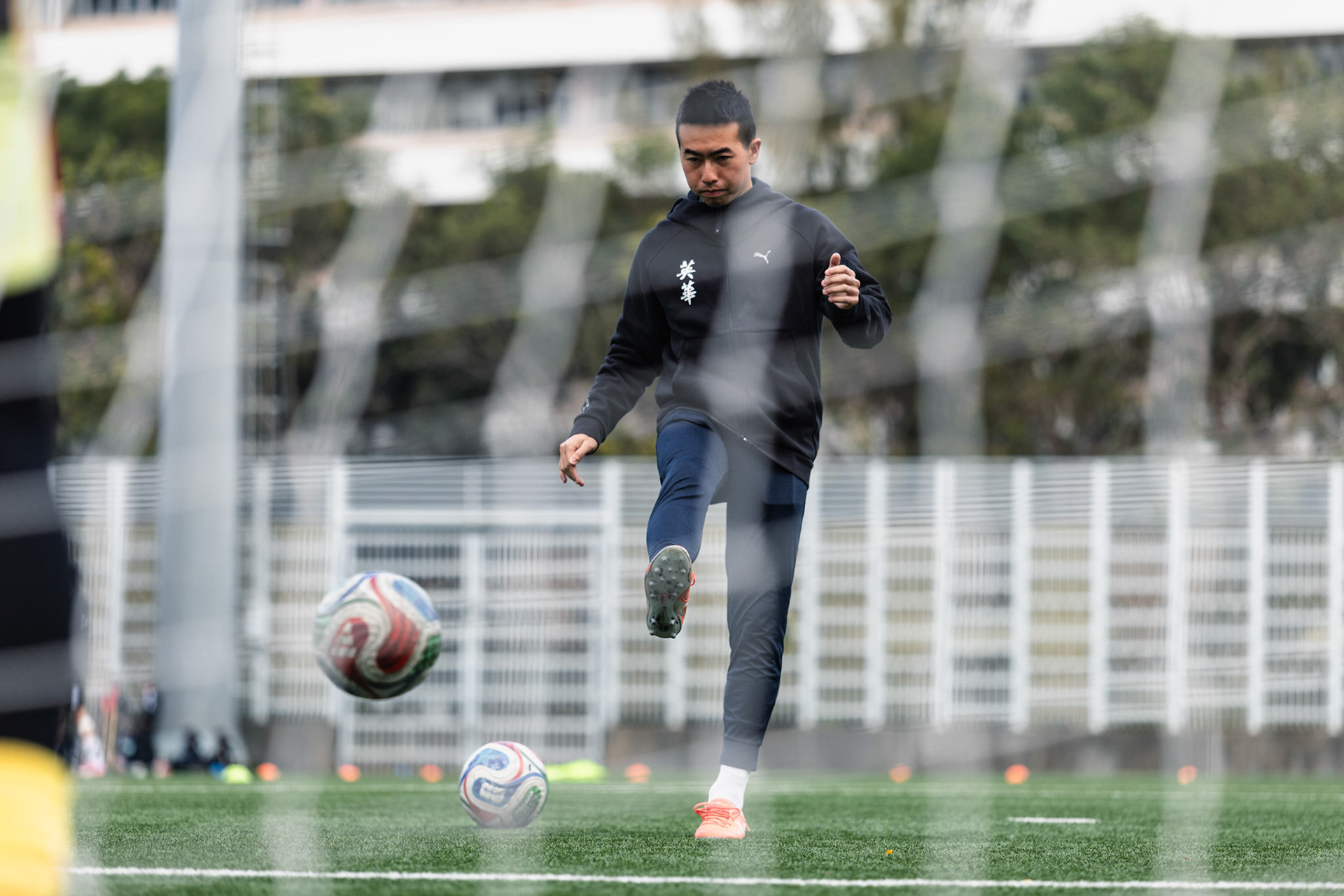 HONG KONG, China - FEBRUARY 09: during SamGor All Hong Kong Schools Jing Ying Football Tournament 2025-26 - Jockey Club Ti-I College vs Ying Wa College at Po Kong Village Road Park  Artificial Turf Soccer Pitch on February 9, 2026 in Hong Kong, China, (Photo by Jack Ng/)