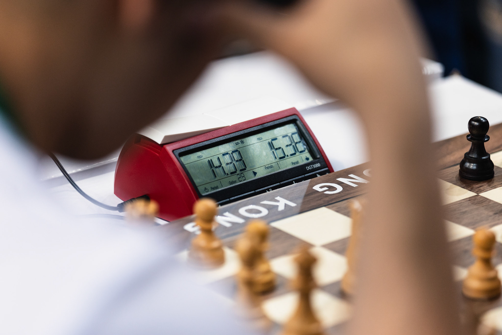 HONG KONG, China - JUNE 19: Magnus Carlsen of WR Chess competes during the round 10 of the FIDE World Team Rapid and Blitz Chess Championships 2026 at Queen Elizabeth Stadium on June 19, 2026 in Hong Kong, China, (Photo by Jack Ng/Alamy Live News)