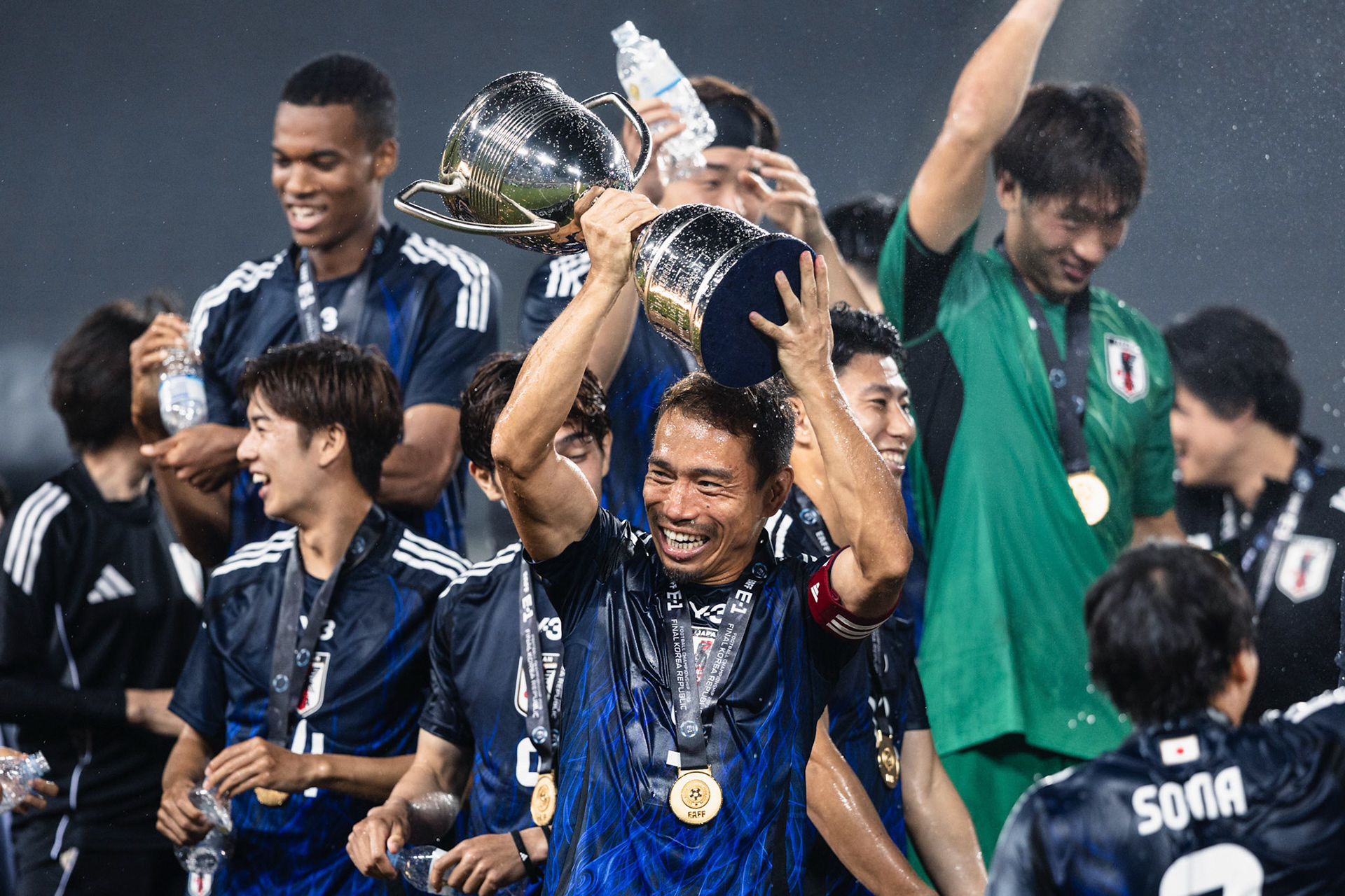 YONGIN, South Korea - JULY  15:  during EAFF E-1 Football Championship - South Korea vs Japan at Yongin Mireu Stadium on July 15, 2025 in Yongin, South Korea, (Photo by Jack Ng/Pixel Images)