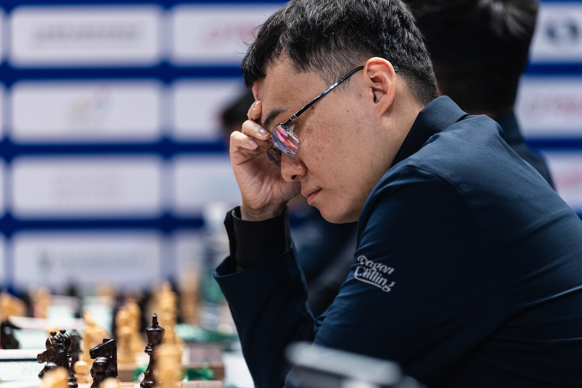 HONG KONG, China - JUNE 19: Yu Yangyi of Dragon Chilling competes during FIDE World Team Rapid and Blitz Chess Championships 2026 at Queen Elizabeth Stadium on June 19, 2026 in Hong Kong, China, (Photo by Jack Ng/Alamy Live News)