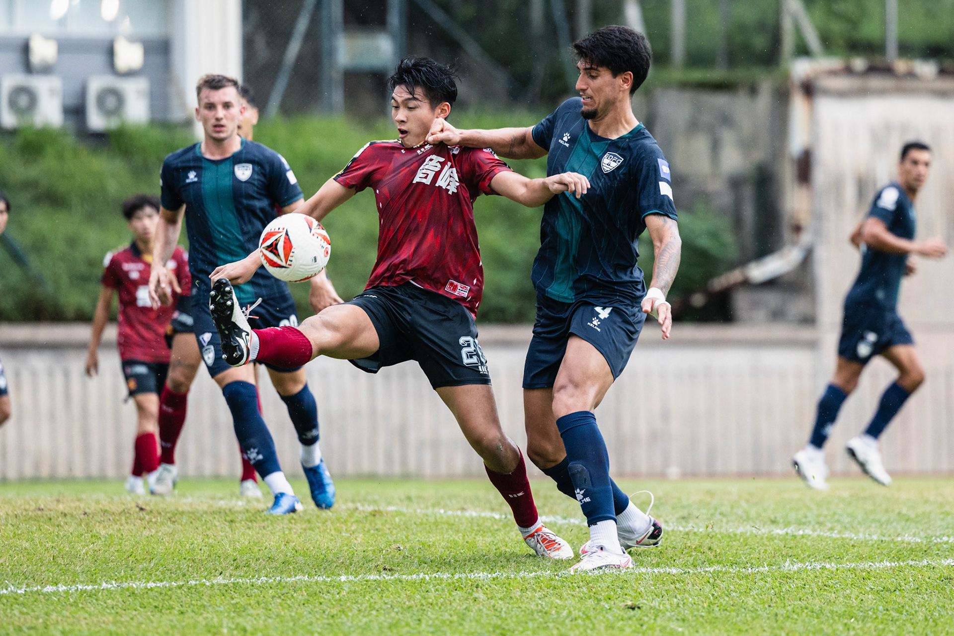 HONG KONG, China - OCTOBER  12:  during League Cup - Kowloon City vs Eastern District at Hammer Hill Road Sports Ground on October 12, 2025 in Hong Kong, China, (Photo by Jack Ng/Jack.8th)