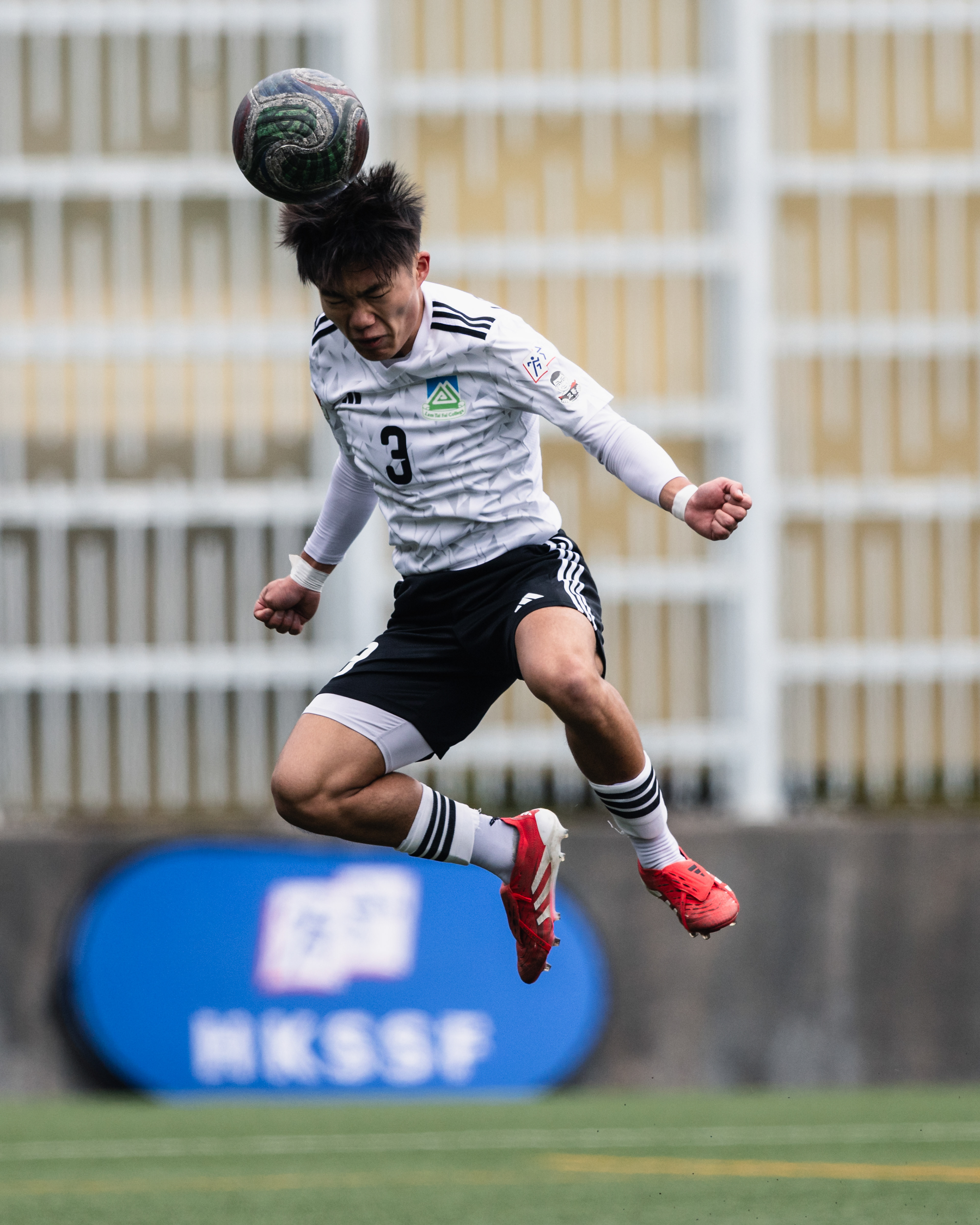 HONG KONG, China - FEBRUARY 09: during SamGor All Hong Kong Schools Jing Ying Football Tournament 2025-26 - Lam Tai Fai College vs Hong Kong International School at Po Kong Village Road Park Artificial Turf Soccer Pitch on February 9, 2026 in Hong Kong, China, (Photo by Jack Ng/)