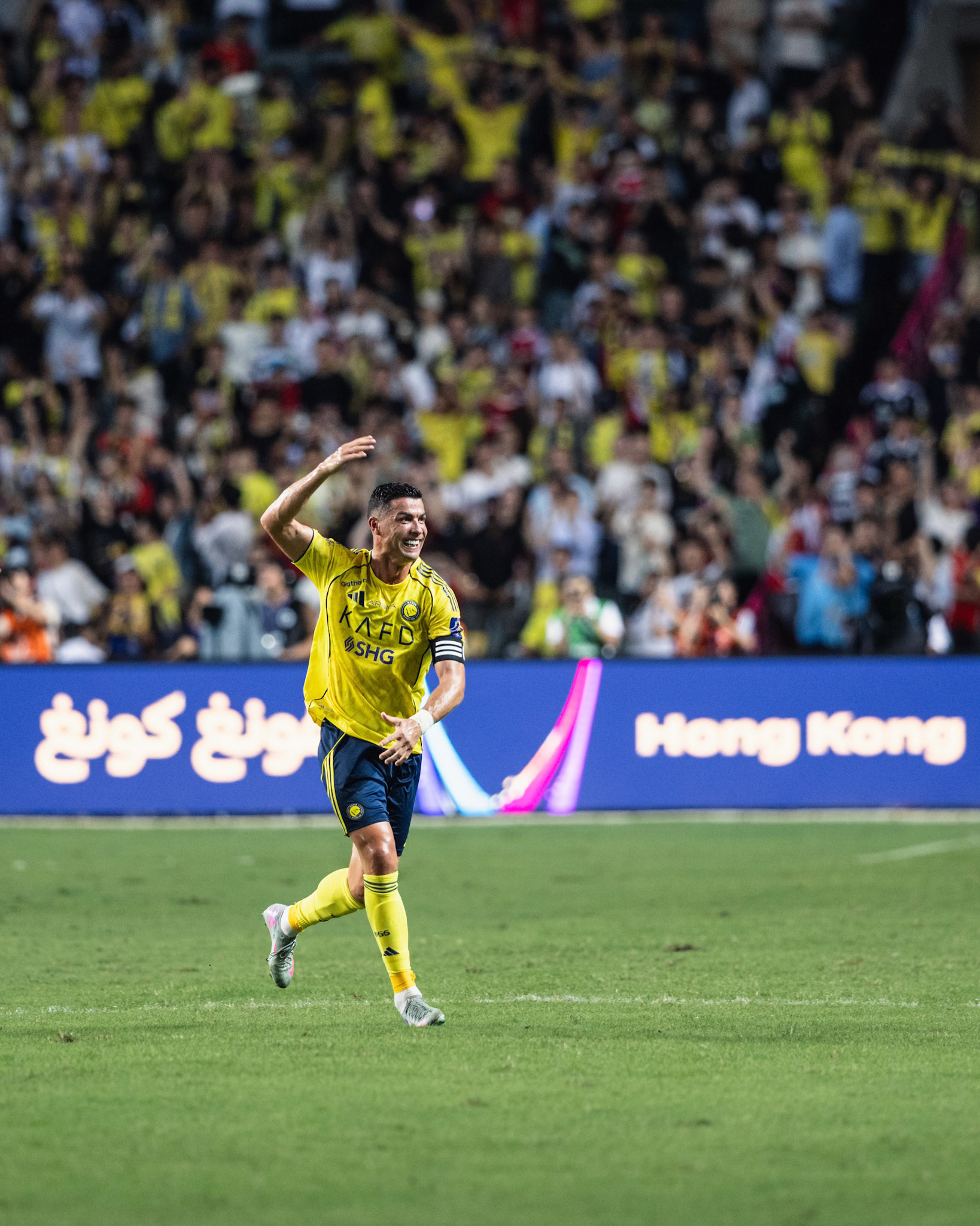 HONG KONG, China - AUGUST  19:  during Saudi Super Cup at Hong Kong Stadium on August 19, 2025 in Hong Kong, China, (Photo by Jack Ng/Jack8th.com)