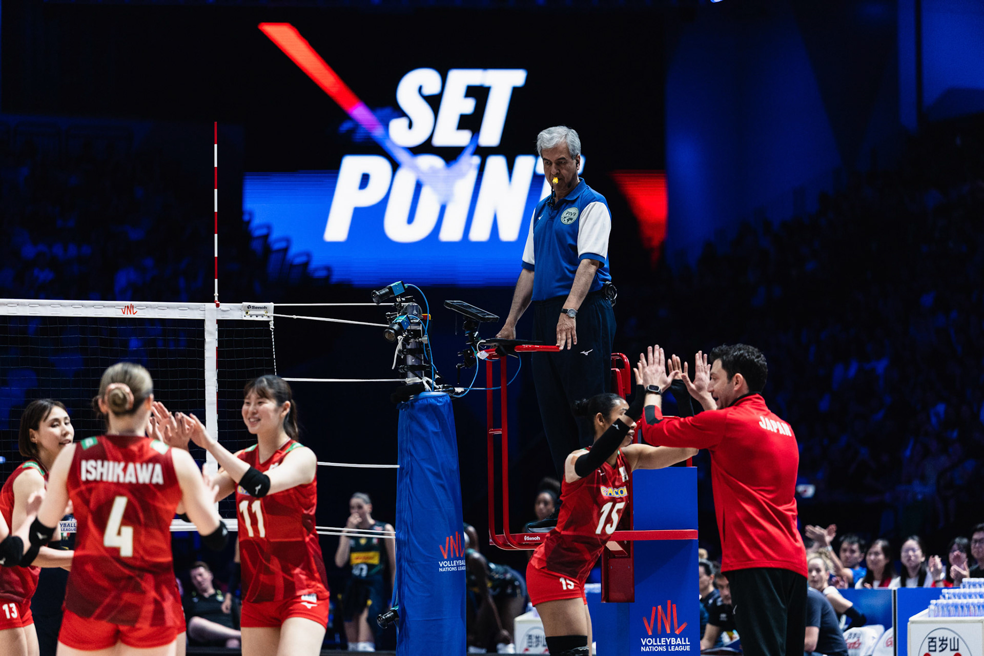 HONG KONG, China - JUNE  20:  during Volleyball Nations League Hong Kong 2025 at Kai Tak Arena on June 20, 2025 in Hong Kong, China, (Photo by Jack Ng/Pixel Images)