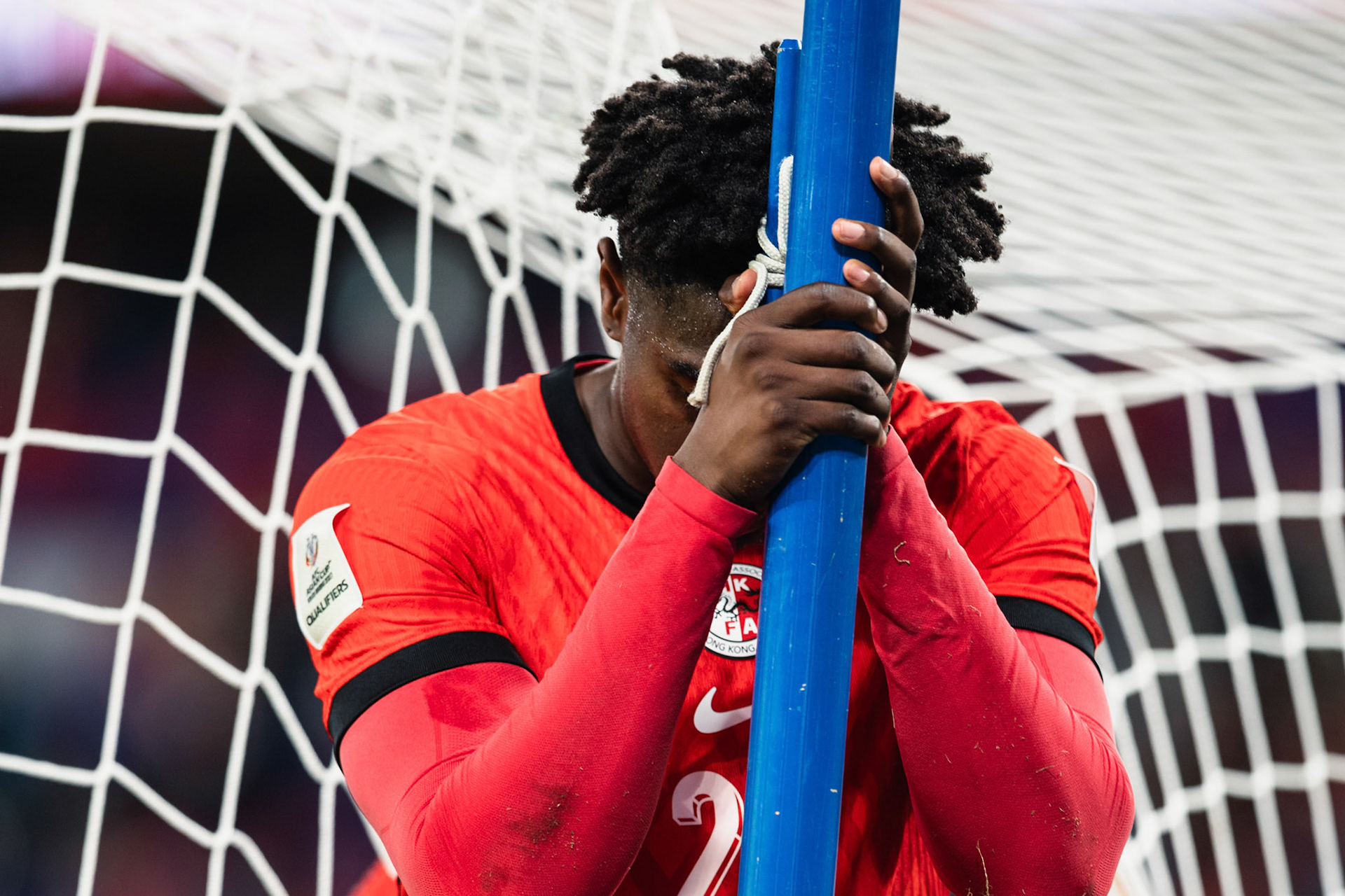 HONG KONG, China - NOVEMBER  18:  during 2027 Asian Cup Qualifers - Hong Kong, China vs Singapore at Kai Tak Stadium on November 18, 2025 in Hong Kong, China, (Photo by Jack Ng/Pixel Images)