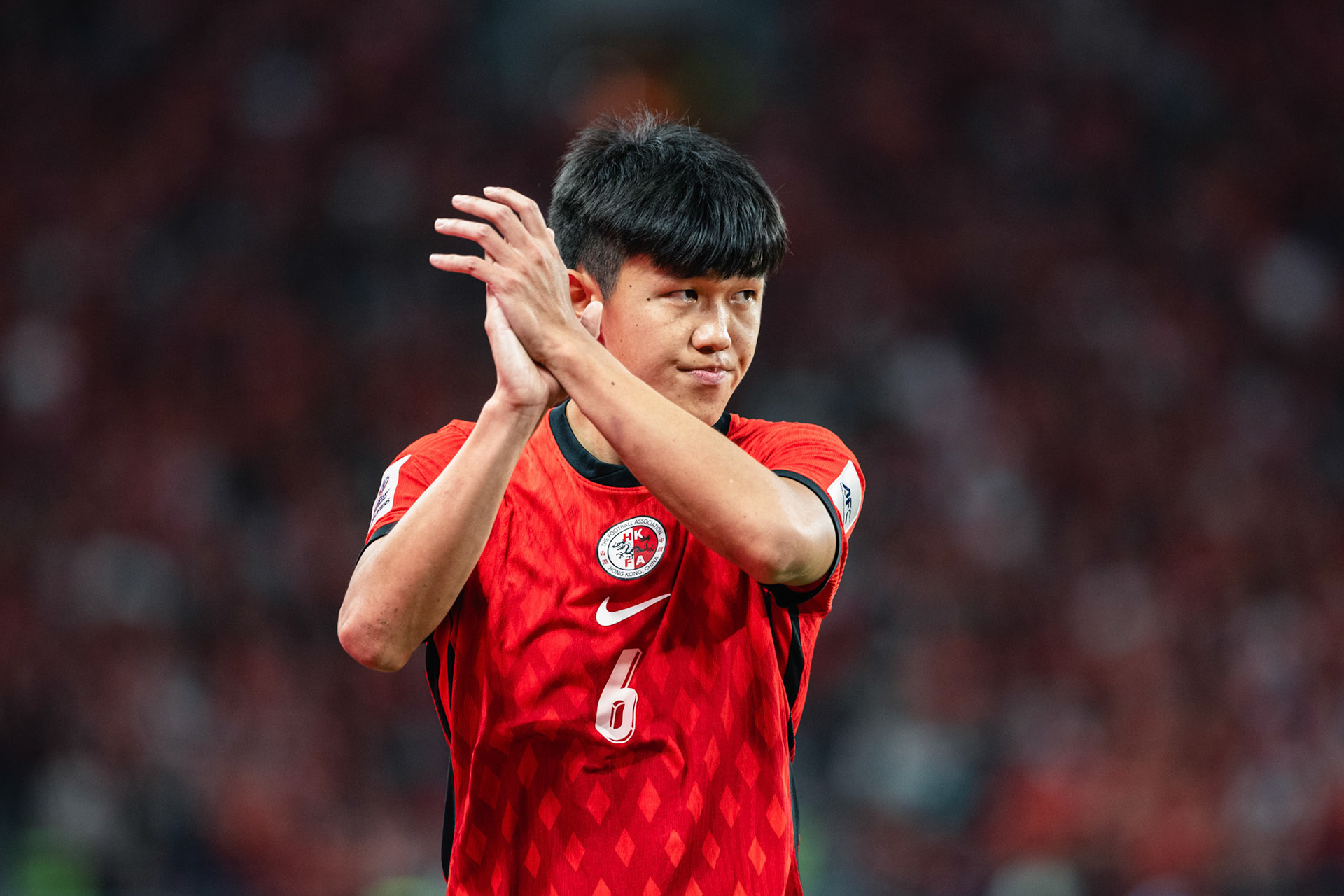 HONG KONG, China - NOVEMBER  18:  during 2027 Asian Cup Qualifers - Hong Kong, China vs Singapore at Kai Tak Stadium on November 18, 2025 in Hong Kong, China, (Photo by Jack Ng/Pixel Images)