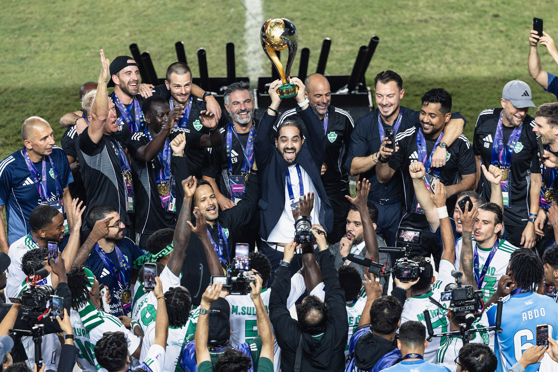 HONG KONG, China - AUGUST  23:  during Saudi Super Cup Final - Al-Nassr vs Al-Ahli at Hong Kong Stadium on August 23, 2025 in Hong Kong, China, (Photo by Jack Ng/Jack8th.com)