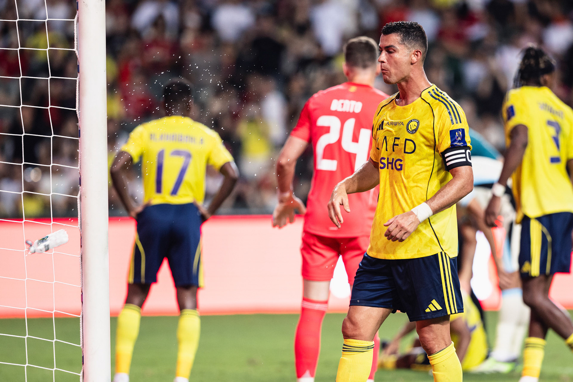 HONG KONG, China - AUGUST  19:  during Saudi Super Cup at Hong Kong Stadium on August 19, 2025 in Hong Kong, China, (Photo by Jack Ng/Jack8th.com)