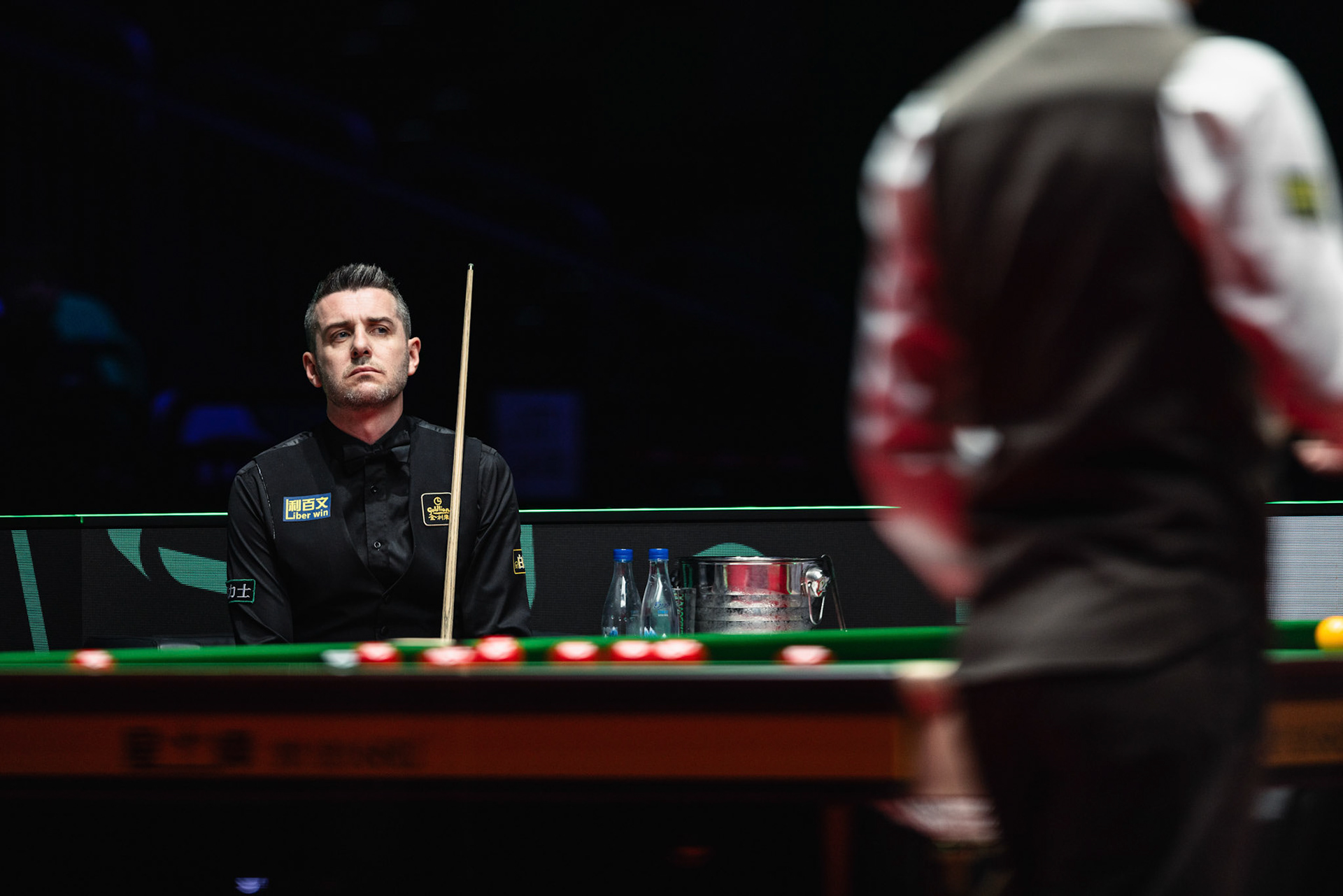 HONG KONG, China - FEBRUARY 05: Mark Selby of England reacts during WST World Grand Prix 2026 against Zhao Xintong of China at Kai Tak Arena on February 5, 2026 in Hong Kong, China, (Photo by Jack Ng/Alamy Live News)