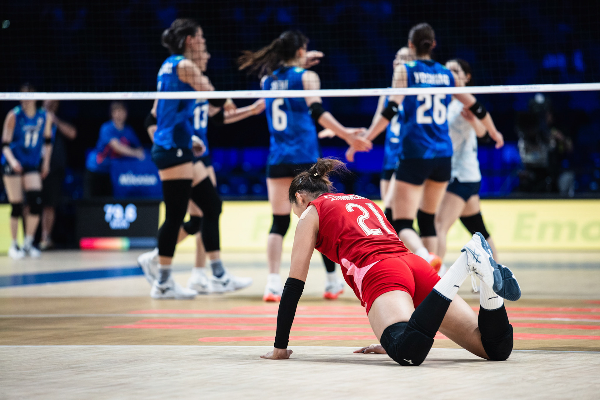 HONG KONG, China - JUNE  18:  during Volleyball Nations League Hong Kong 2025 at Kai Tak Arena on June 18, 2025 in Hong Kong, China, (Photo by Jack Ng/Pixel Images)