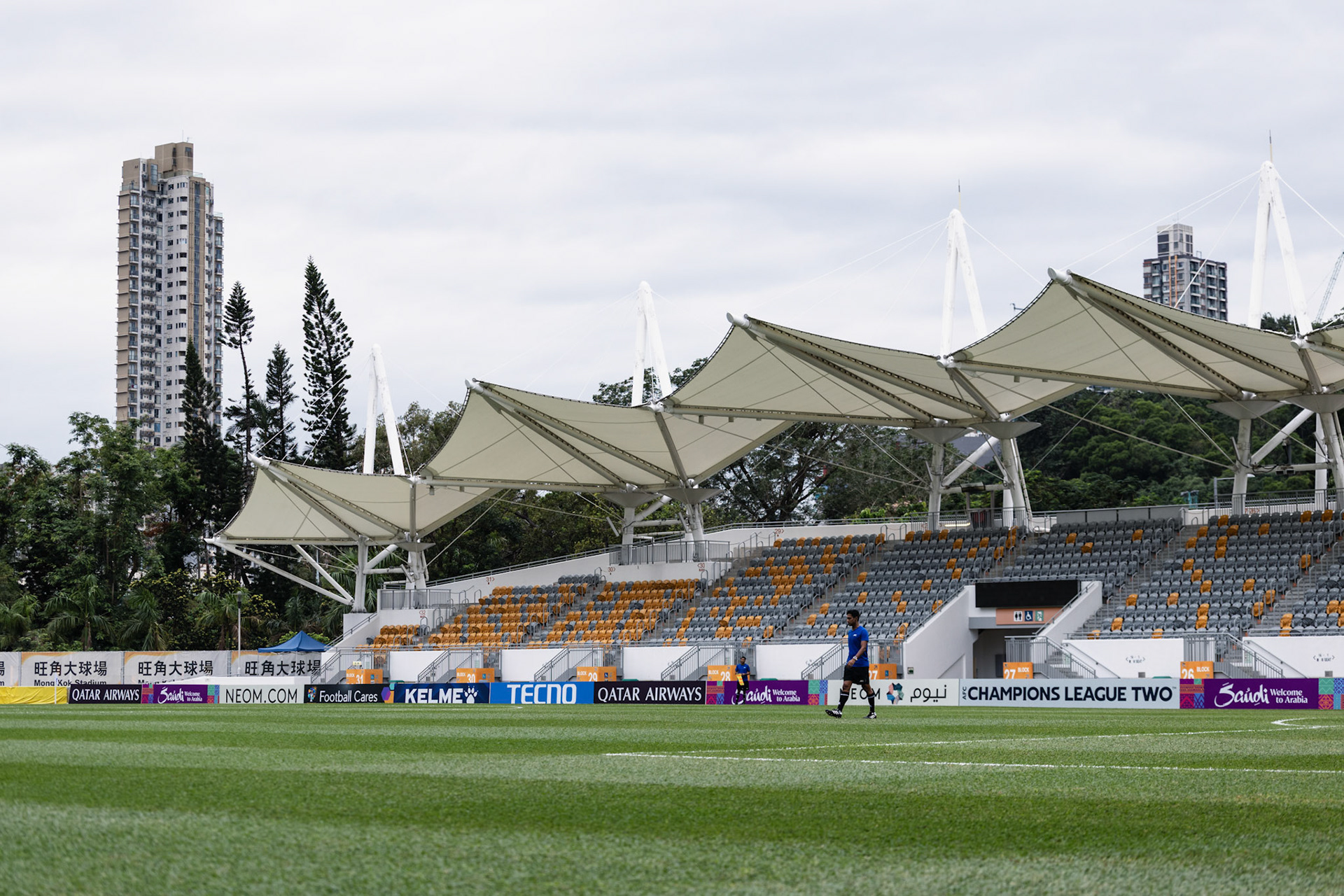 Mong Kok Stadium, HONG KONG, China: Official training and pre-match press conference of the AFC Champions League TWO - Eastern FC vs Ratchaburi FC  at Mong Kok Stadium on November 4, 2025 in Hong Kong, China, (Photo by Jack Ng/Alamy Live News)