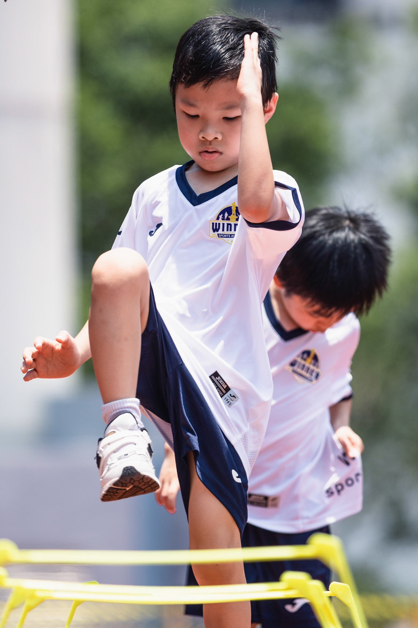 HONG KONG, China - JULY  27:  during Winner Sports Academy Training at Ma On Shan Sports Ground on July 27, 2025 in Hong Kong, China, (Photo by Jack Ng/)
