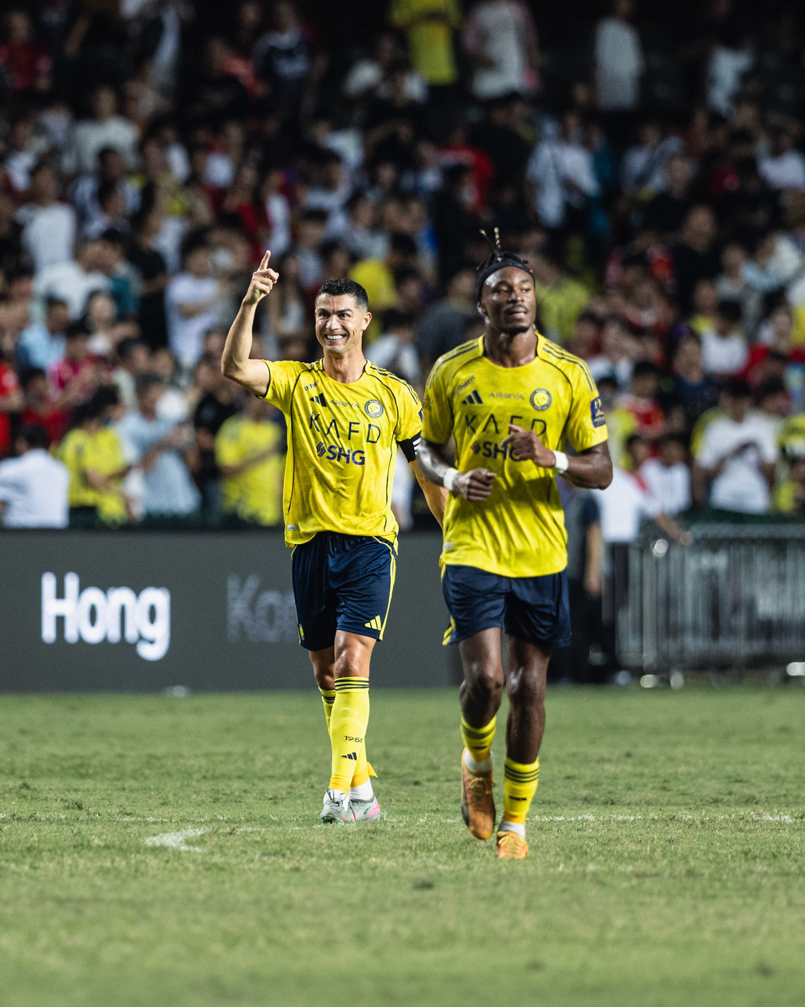 HONG KONG, China - AUGUST  23:  during Saudi Super Cup Final - Al-Nassr vs Al-Ahli at Hong Kong Stadium on August 23, 2025 in Hong Kong, China, (Photo by Jack Ng/Jack8th.com)
