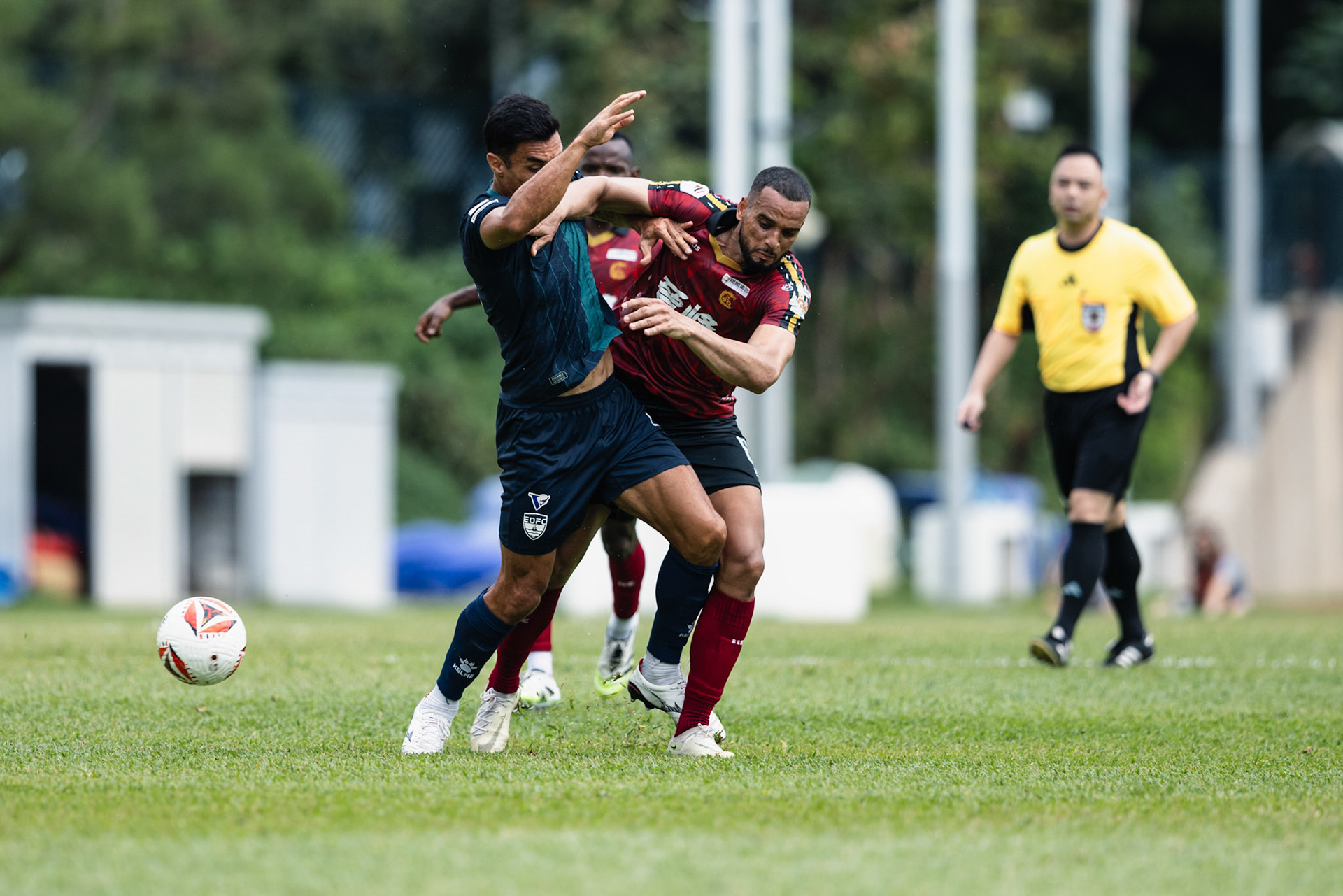 HONG KONG, China - OCTOBER  12:  during League Cup - Kowloon City vs Eastern District at Hammer Hill Road Sports Ground on October 12, 2025 in Hong Kong, China, (Photo by Jack Ng/Jack.8th)